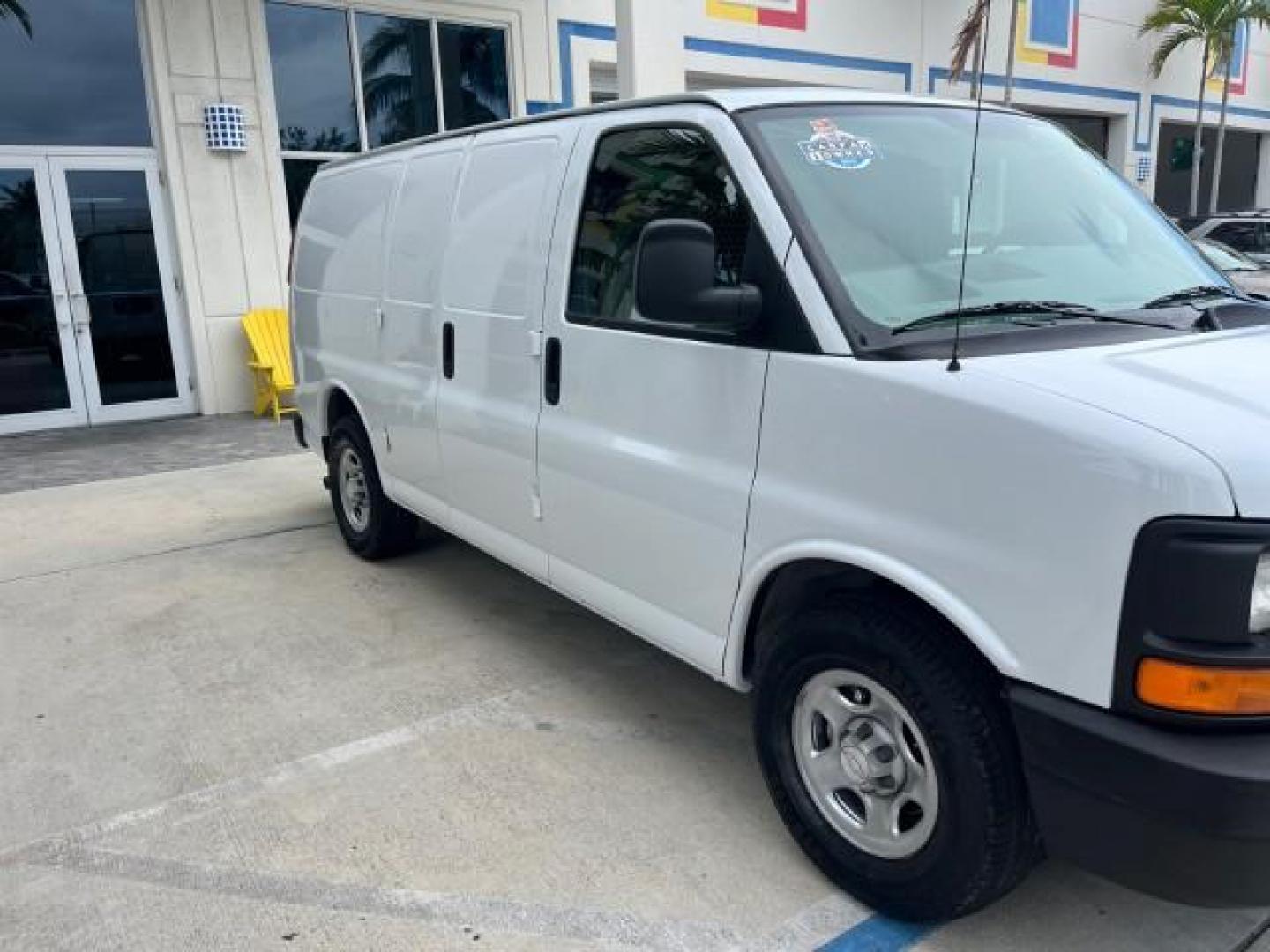 2006 Summit White /Medium Dark Pewter Chevrolet Express Cargo Van 1 FL LOW MILES 46,768 (1GCFG15X261) with an 4.3L Vortec 4300 V6 MFI Engine engine, Automatic transmission, located at 4701 North Dixie Hwy, Pompano Beach, FL, 33064, (954) 422-2889, 26.240938, -80.123474 - OUR WEBPAGE FLORIDACARS1.COM HAS OVER 100 PHOTOS AND FREE CARFAX LINK 2006 CHEVROLET EXPRESS 1500 ROAD READY WORK READY VIN: 1GCFG15X261224021 NO ACCIDENTS NO RECALLS VAN 1 OWNER FLORIDA 4.3L V6 F LOW MILES 46,768 4.3L V6 GASOLINE 10 SERVICE RECORDS REAR WHEEL DRIVE 9 FT CARGO SPACE Anti-Theft Syste - Photo#84