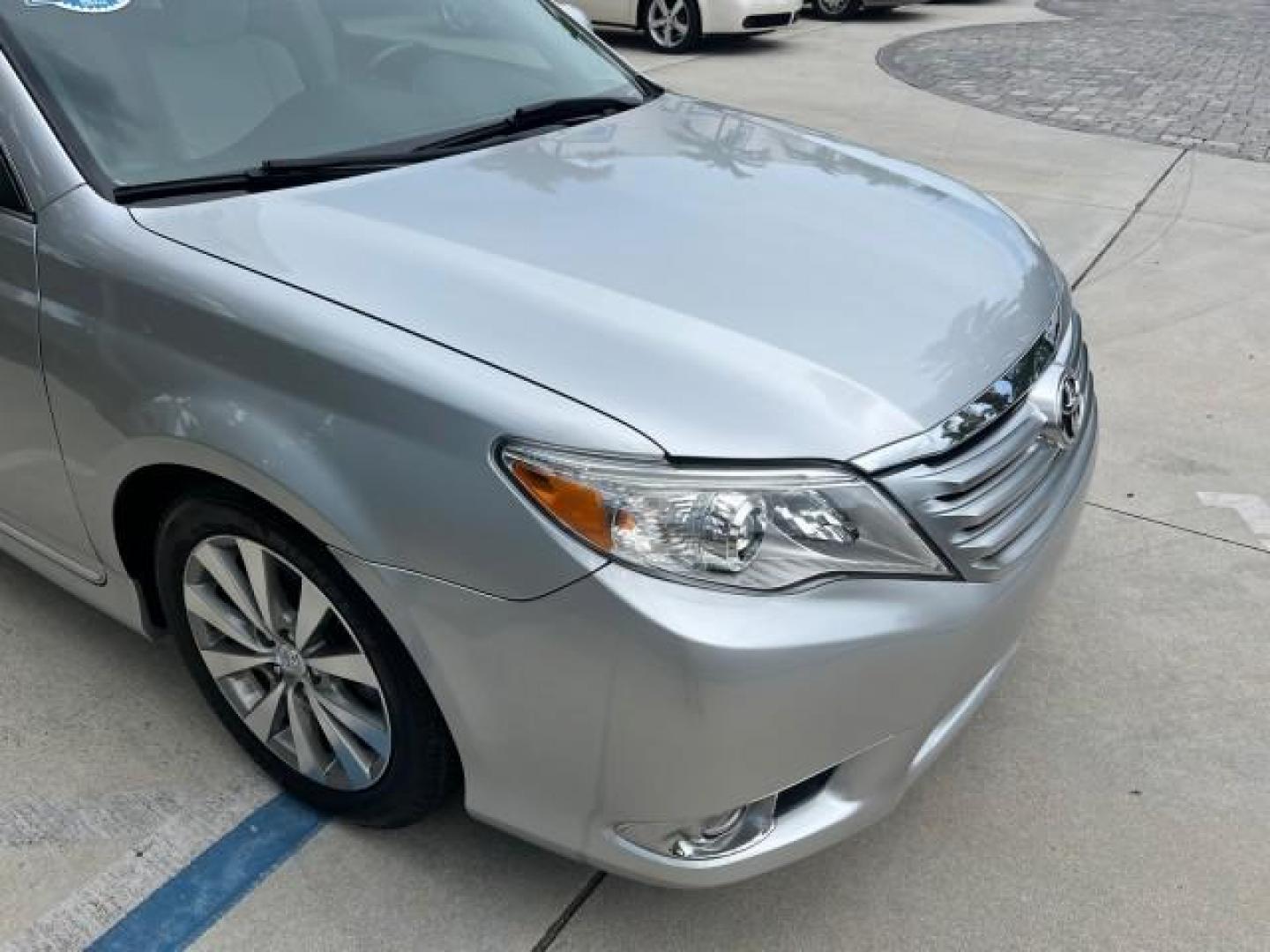 2011 Classic Silver Metallic /Light Gray Toyota Avalon 1 FL NAV LOW MILES 21,309 (4T1BK3DB7BU) with an 3.5L DOHC EFI 24-Valve V6 Engine engine, Automatic transmission, located at 4701 North Dixie Hwy, Pompano Beach, FL, 33064, (954) 422-2889, 26.240938, -80.123474 - OUR WEBPAGE FLORIDACARS1.COM HAS OVER 100 PHOTOS AND FREE CARFAX LINK 2011 TOYOTA AVALON LIMITED NEW $ 38,594 ROAD READY 3.5L V6 VIN: 4T1BK3DB7BU377271 NO ACCIDENTS NO RECALLS SEDAN 4 DR 13 SERVICE RECORDS POWER LEATHER SEATS 29 MPG 3.5L V6 F DOHC 24V 1 OWNER FLORIDA POWER SUNROOF/MIRRORS GASOLINE P - Photo#94