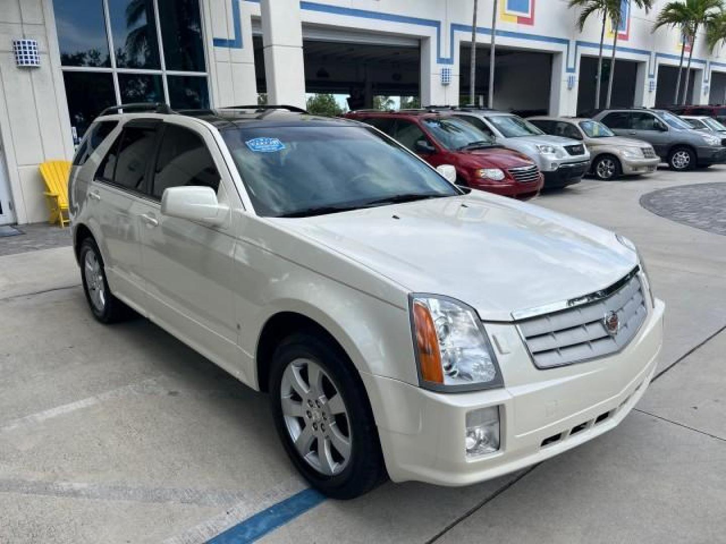 2006 White Diamond /Cashmere Cadillac SRX V 8 LOW MILES 63,331 (1GYEE63A560) with an 4.6L Northstar V8 VVT SFI Engine engine, Automatic transmission, located at 4701 North Dixie Hwy, Pompano Beach, FL, 33064, (954) 422-2889, 26.240938, -80.123474 - OUR WEBPAGE FLORIDACARS1.COM HAS OVER 100 PHOTOS AND FREE CARFAX LINK 2006 CADILLAC SRX NEW $ 48,695 ROAD READY VIN: 1GYEE63A560166824 NO RECALLS FLORIDA OWNER 4 DOOR WAGON/SPORT UTILITY LOW MILES 63,331 4.6L V8 4.6L V8 F POWER LIFTGATE POWER LEATHER SEATS/MIRRORS GASOLINE PARKING SENSORS PANORAMIC - Photo#73