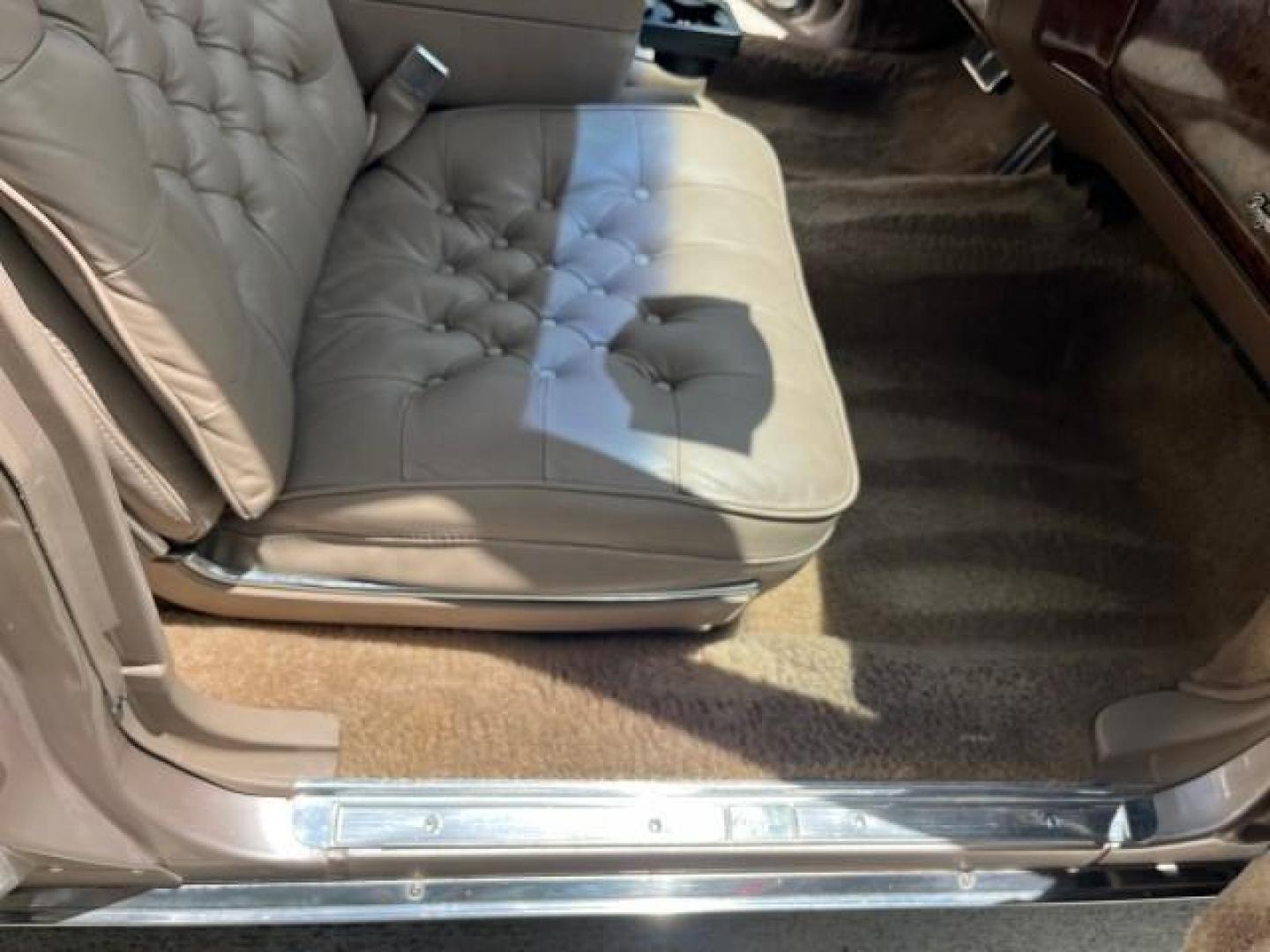 1991 TAN /TAN Cadillac Brougham DE ELEGANCE LOW MILES 61,064 (1G6DW54E4MR) with an 5.0L Throttle Body Injection V8 Engine engine, Automatic transmission, located at 4701 North Dixie Hwy, Pompano Beach, FL, 33064, (954) 422-2889, 26.240938, -80.123474 - OUR WEBPAGE FLORIDACARS1.COM HAS OVER 100 PHOTOS AND FREE CARFAX LINK 1991 CADILLAC BROUGHAM ROAD READY 5.0L V8 VIN: 1G6DW54E4MR704063 NO ACCIDENTS NO RECALLS SEDAN 4 DR LOW MILES 61,064 5.0L V8 F OHV 16V POWER LEATHER SEATS GASOLINE POWER MIRRORS REAR WHEEL DRIVE CLEAN REAR FIND 9 SERVICE RECORDS A - Photo#26