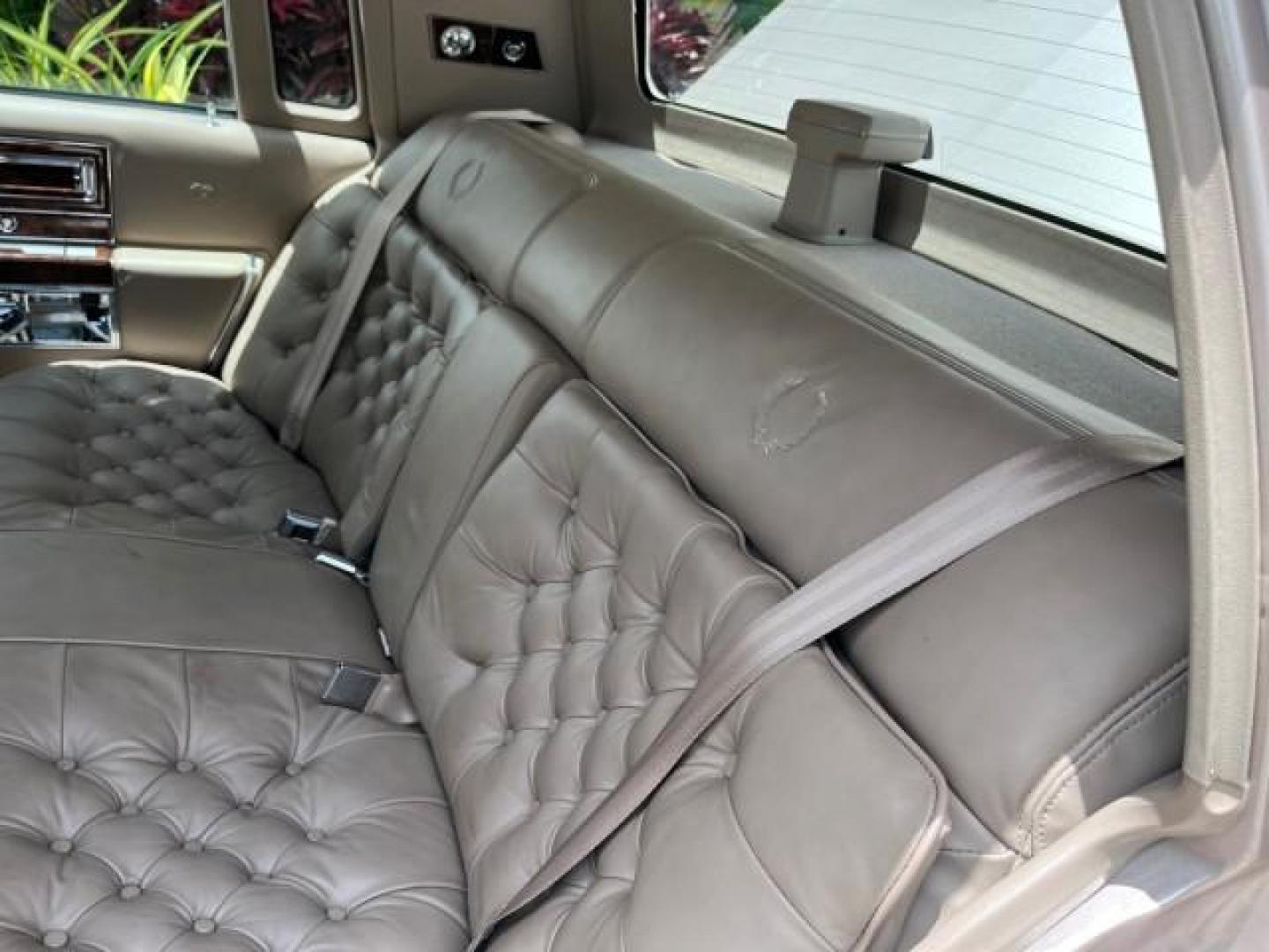 1991 TAN /TAN Cadillac Brougham DE ELEGANCE LOW MILES 61,064 (1G6DW54E4MR) with an 5.0L Throttle Body Injection V8 Engine engine, Automatic transmission, located at 4701 North Dixie Hwy, Pompano Beach, FL, 33064, (954) 422-2889, 26.240938, -80.123474 - OUR WEBPAGE FLORIDACARS1.COM HAS OVER 100 PHOTOS AND FREE CARFAX LINK 1991 CADILLAC BROUGHAM ROAD READY 5.0L V8 VIN: 1G6DW54E4MR704063 NO ACCIDENTS NO RECALLS SEDAN 4 DR LOW MILES 61,064 5.0L V8 F OHV 16V POWER LEATHER SEATS GASOLINE POWER MIRRORS REAR WHEEL DRIVE CLEAN REAR FIND 9 SERVICE RECORDS A - Photo#41