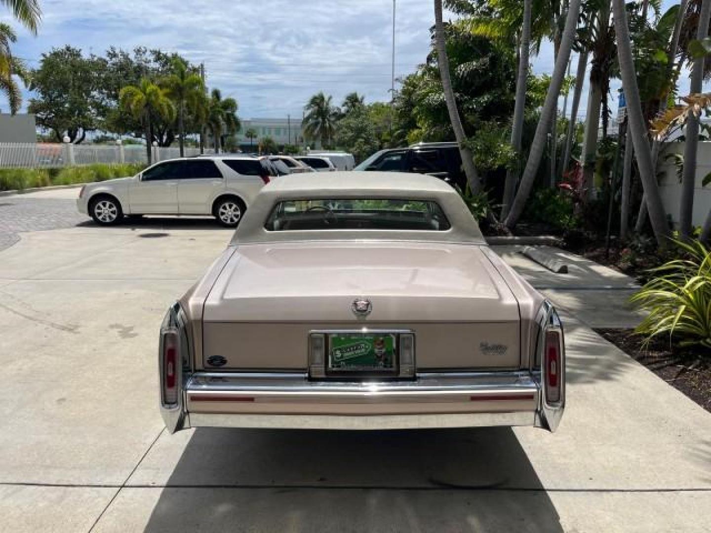 1991 TAN /TAN Cadillac Brougham DE ELEGANCE LOW MILES 61,064 (1G6DW54E4MR) with an 5.0L Throttle Body Injection V8 Engine engine, Automatic transmission, located at 4701 North Dixie Hwy, Pompano Beach, FL, 33064, (954) 422-2889, 26.240938, -80.123474 - OUR WEBPAGE FLORIDACARS1.COM HAS OVER 100 PHOTOS AND FREE CARFAX LINK 1991 CADILLAC BROUGHAM ROAD READY 5.0L V8 VIN: 1G6DW54E4MR704063 NO ACCIDENTS NO RECALLS SEDAN 4 DR LOW MILES 61,064 5.0L V8 F OHV 16V POWER LEATHER SEATS GASOLINE POWER MIRRORS REAR WHEEL DRIVE CLEAN REAR FIND 9 SERVICE RECORDS A - Photo#6