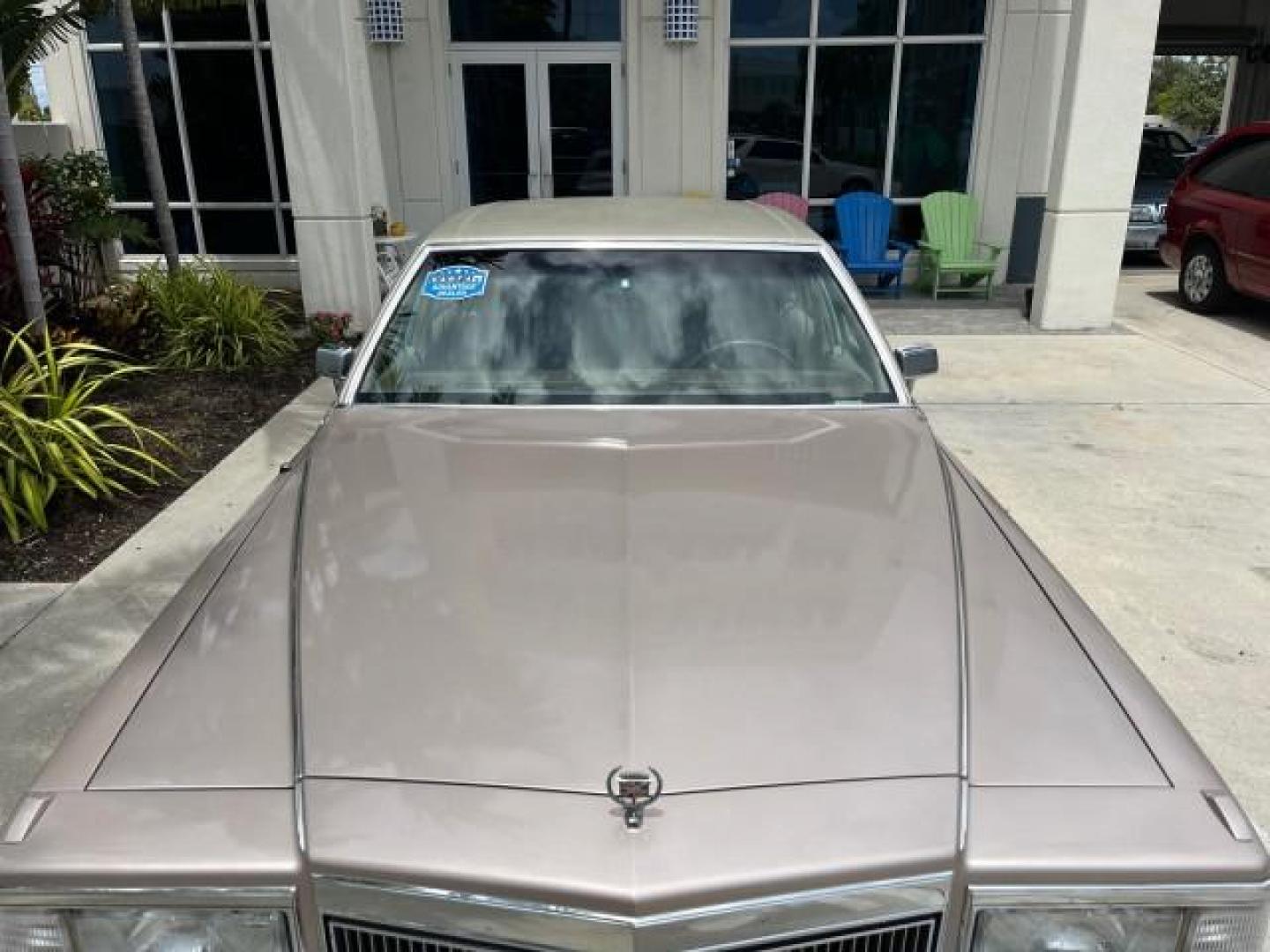 1991 TAN /TAN Cadillac Brougham DE ELEGANCE LOW MILES 61,064 (1G6DW54E4MR) with an 5.0L Throttle Body Injection V8 Engine engine, Automatic transmission, located at 4701 North Dixie Hwy, Pompano Beach, FL, 33064, (954) 422-2889, 26.240938, -80.123474 - OUR WEBPAGE FLORIDACARS1.COM HAS OVER 100 PHOTOS AND FREE CARFAX LINK 1991 CADILLAC BROUGHAM ROAD READY 5.0L V8 VIN: 1G6DW54E4MR704063 NO ACCIDENTS NO RECALLS SEDAN 4 DR LOW MILES 61,064 5.0L V8 F OHV 16V POWER LEATHER SEATS GASOLINE POWER MIRRORS REAR WHEEL DRIVE CLEAN REAR FIND 9 SERVICE RECORDS A - Photo#70