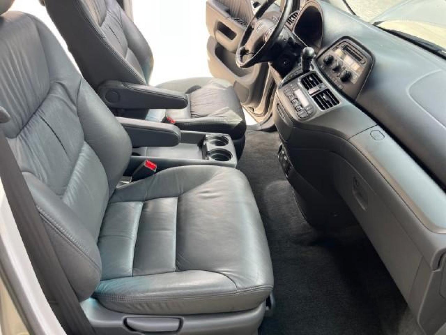 2006 Sage Brush Pearl /Gray Honda Odyssey EX-L LOW MILES 61,166 (5FNRL38696B) with an 3.5L SOHC MPFI 24-Valve i-VTEC V6 Engine engine, Automatic transmission, located at 4701 North Dixie Hwy, Pompano Beach, FL, 33064, (954) 422-2889, 26.240938, -80.123474 - OUR WEBPAGE FLORIDACARS1.COM HAS OVER 100 PHOTOS AND FREE CARFAX LINK 2006 HONDA ODYSSEY EX-L ROAD READY 3.5L V6 VIN: 5FNRL38696B408340 NO RECALLS 28 MPG VAN POWER SLIDING DOORS 3.5L V6 F SOHC 24V 3 ROW LEATHER SEATS GASOLINE LOW MILES 61,166 POWER SUNROOF/MIRRORS FRONT WHEEL DRIVE 1 OWNER 23 SERVIC - Photo#27