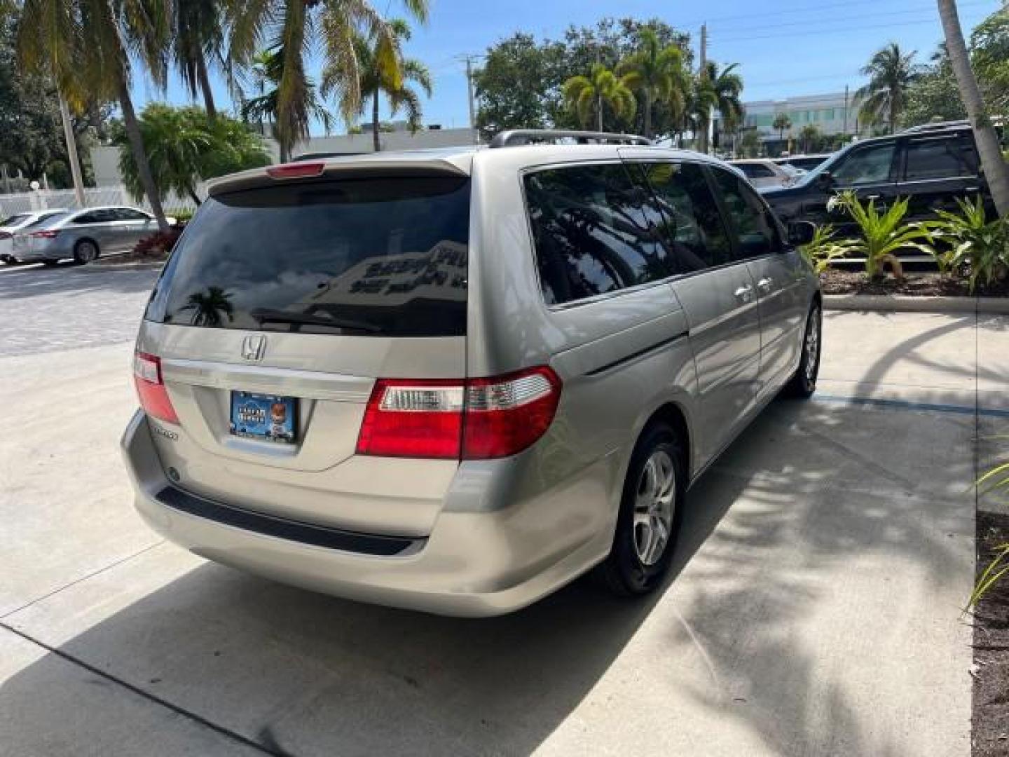 2006 Sage Brush Pearl /Gray Honda Odyssey EX-L LOW MILES 61,166 (5FNRL38696B) with an 3.5L SOHC MPFI 24-Valve i-VTEC V6 Engine engine, Automatic transmission, located at 4701 North Dixie Hwy, Pompano Beach, FL, 33064, (954) 422-2889, 26.240938, -80.123474 - OUR WEBPAGE FLORIDACARS1.COM HAS OVER 100 PHOTOS AND FREE CARFAX LINK 2006 HONDA ODYSSEY EX-L ROAD READY 3.5L V6 VIN: 5FNRL38696B408340 NO RECALLS 28 MPG VAN POWER SLIDING DOORS 3.5L V6 F SOHC 24V 3 ROW LEATHER SEATS GASOLINE LOW MILES 61,166 POWER SUNROOF/MIRRORS FRONT WHEEL DRIVE 1 OWNER 23 SERVIC - Photo#7