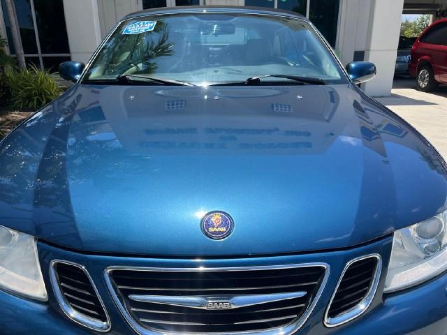 2006 Nocturne Blue Metallic /Slate Gray Saab 9-3 CONV LOW MILES 75,575 (YS3FD79Y966) with an 2.0L DOHC MPFI Turbocharged 4-Cyl Engine engine, Automatic transmission, located at 4701 North Dixie Hwy, Pompano Beach, FL, 33064, (954) 422-2889, 26.240938, -80.123474 - OUR WEBPAGE FLORIDACARS1.COM HAS OVER 100 PHOTOS AND FREE CARFAX LINK 2006 SAAB 9-3 2.0T ROAD READY 2.O L TURBO VIN: YS3FD79Y966001453 NO ACCIDENTS NO RECALLS CONVERTIBLE LOW MILES 75,575 2.0L I4 F SOHC POWER CONVERTIBLE TOP GASOLINE 29 MPG POWER LEATHER SEATS FRONT WHEEL DRIVE DUAL ZONE AC 4 SERVIC - Photo#55