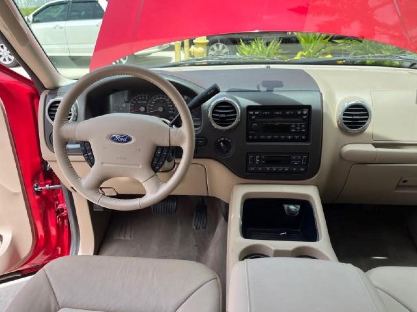 2003 Laser Red /Medium Parchment Ford Expedition 1 OWNER Eddie Bauer 4X4 LOW MILES 37,143 (1FMFU18L13L) with an 5.4L SOHC SEFI V8 Triton Engine engine, Automatic transmission, located at 4701 North Dixie Hwy, Pompano Beach, FL, 33064, (954) 422-2889, 26.240938, -80.123474 - OUR WEBPAGE FLORIDACARS1.COM HAS OVER 100 PHOTOS AND FREE CARFAX LINK 2003 FORD EXPEDITION EDDIE BAUER ROAD READY 5.4L V8 VIN: 1FMFU18L13LC57315 1 OWNER LOW MILES 37,143 4 DOOR WAGON/SPORT UTILITY 4WD ON DEMAND 5.4L V8 F SOHC 16V 3 ROW LEATHER SEATS 4X4 GASOLINE NO ACCIDENTS NO RECALLS REAR WHEEL DR - Photo#39