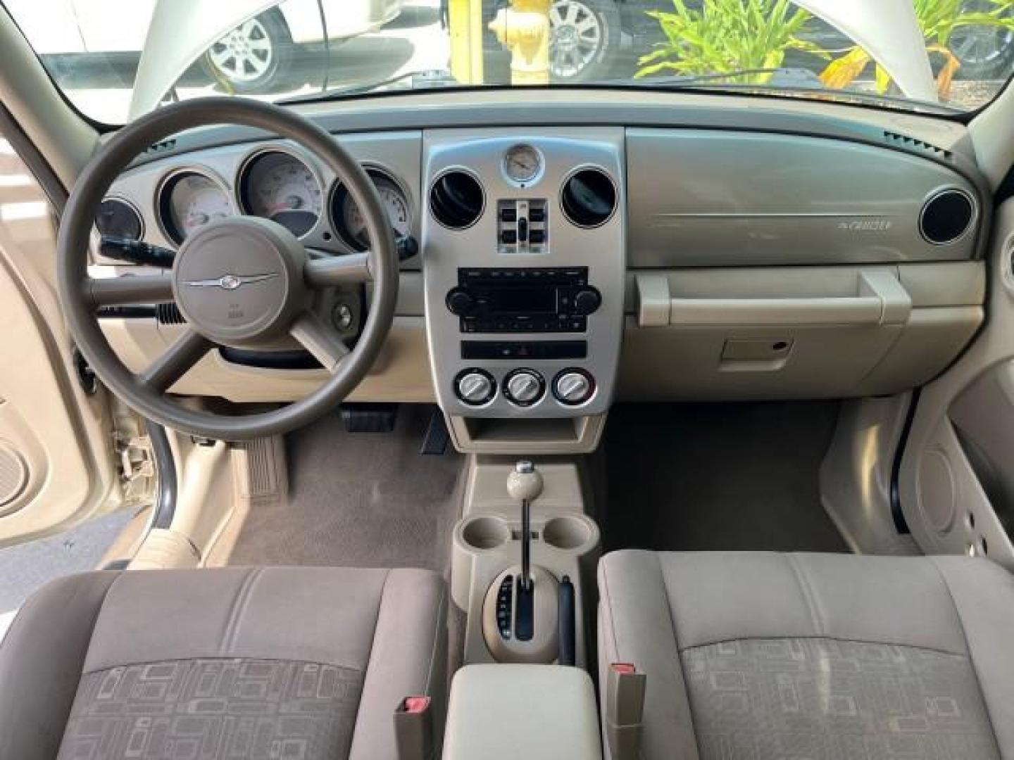 2006 Linen Gold Metallic Pearl /Pastel Pebble Beige Chrysler PT Cruiser Touring LOW MILES 56,453 (3A4FY58B46T) with an 2.4L DOHC SMPI 16-Valve I4 Engine engine, Automatic transmission, located at 4701 North Dixie Hwy, Pompano Beach, FL, 33064, (954) 422-2889, 26.240938, -80.123474 - OUR WEBPAGE FLORIDACARS1.COM HAS OVER 100 PHOTOS AND FREE CARFAX LINK 2006 CHRYSLER PT CRUISER TOURING ROAD READY 2.4L I4 VIN: 3A4FY58B46T320725 NO ACCIDENTS VAN NO RECALLS 29 MPG 2.4L I4 F DOHC 16V FLORIDA OWNER GASOLINE LOW MILES 56,453 FRONT WHEEL DRIVE POWER MIRRORS 19 SERVICE RECORDS Additional - Photo#37