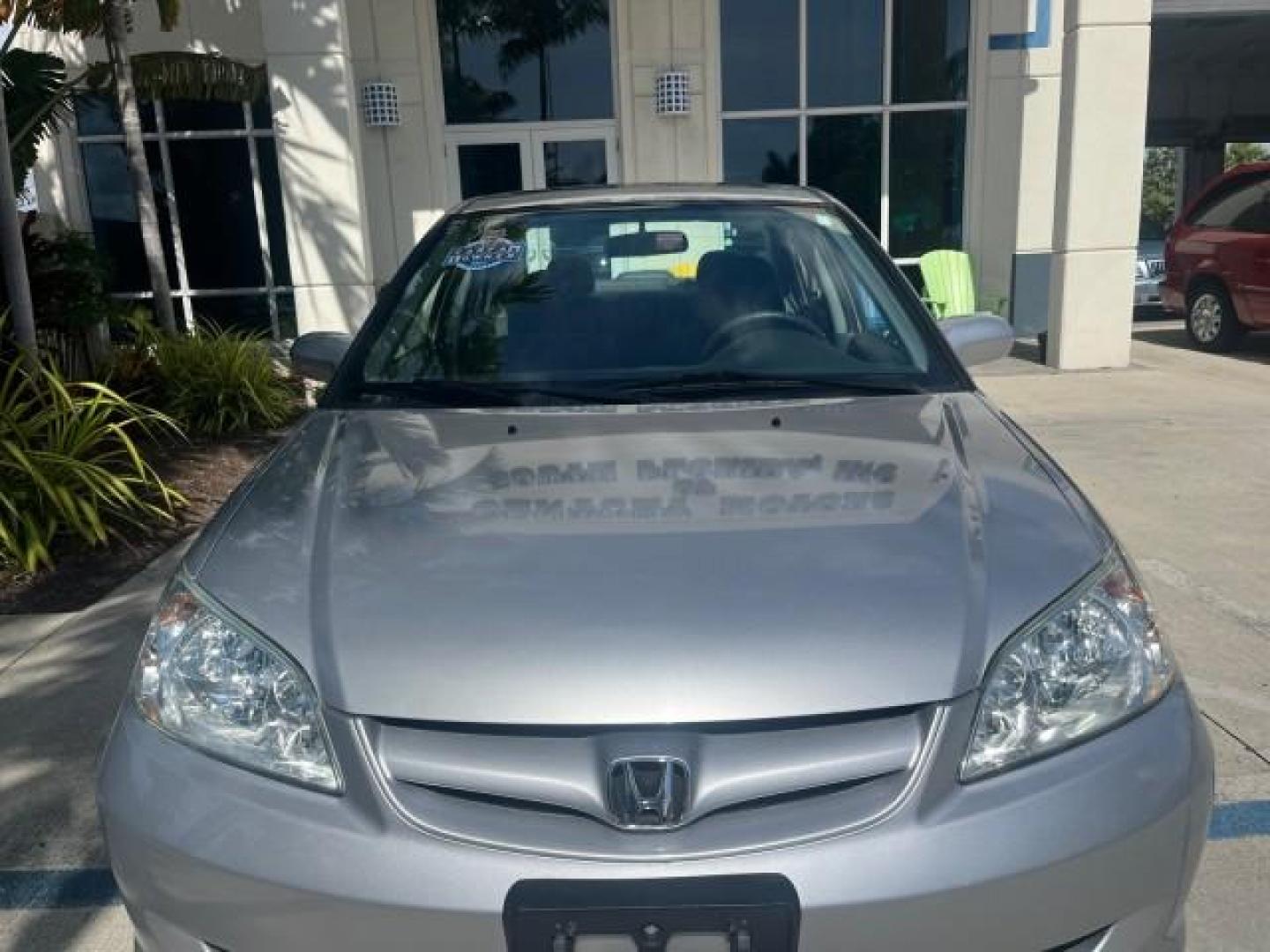 2004 Satin Silver Metallic /Gray Honda Civic EX LOW MILES 32,118 (2HGES26834H) with an 1.7L SOHC MPFI 16-Valve VTEC I4 Engine engine, Automatic transmission, located at 4701 North Dixie Hwy, Pompano Beach, FL, 33064, (954) 422-2889, 26.240938, -80.123474 - 2004 HONDA CIVIC EX ROAD READY 1.7L I4 VIN: 2HGES26834H541264 NO RECALLS 38 MPG SEDAN 4 DR 1 OWNER LOW MILES 31,118 1.7L I4 F SOHC POWER SUNROOF GASOLINE POWER MIRRORS FRONT WHEEL DRIVE 18 SERVICE RECORDS Alloy Wheels Approach Lights Cruise Control FWD Front Bucket Seats Moonroof / Sunroof THIS IS O - Photo#72