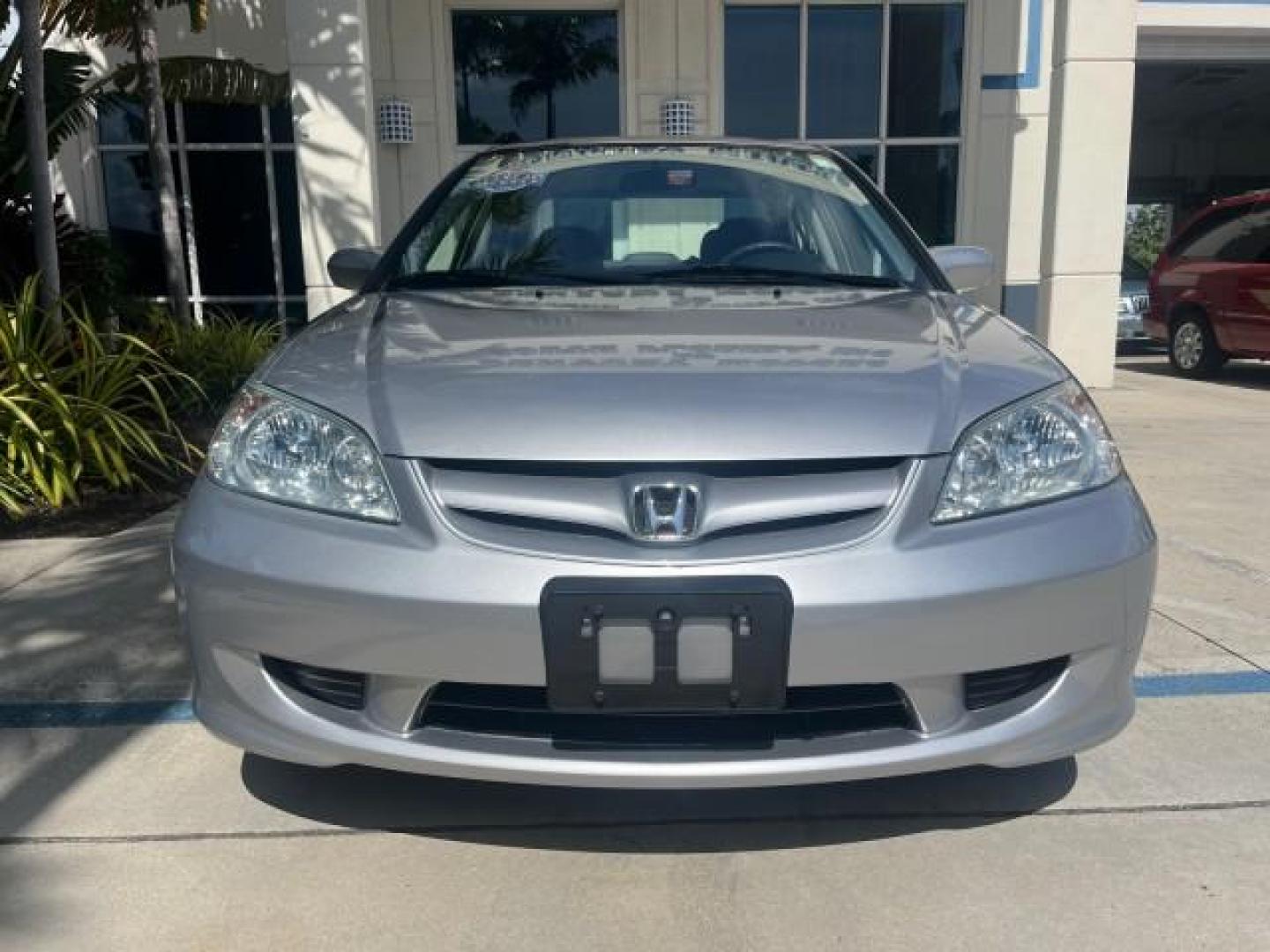 2004 Satin Silver Metallic /Gray Honda Civic EX LOW MILES 32,118 (2HGES26834H) with an 1.7L SOHC MPFI 16-Valve VTEC I4 Engine engine, Automatic transmission, located at 4701 North Dixie Hwy, Pompano Beach, FL, 33064, (954) 422-2889, 26.240938, -80.123474 - 2004 HONDA CIVIC EX ROAD READY 1.7L I4 VIN: 2HGES26834H541264 NO RECALLS 38 MPG SEDAN 4 DR 1 OWNER LOW MILES 31,118 1.7L I4 F SOHC POWER SUNROOF GASOLINE POWER MIRRORS FRONT WHEEL DRIVE 18 SERVICE RECORDS Alloy Wheels Approach Lights Cruise Control FWD Front Bucket Seats Moonroof / Sunroof THIS IS O - Photo#74