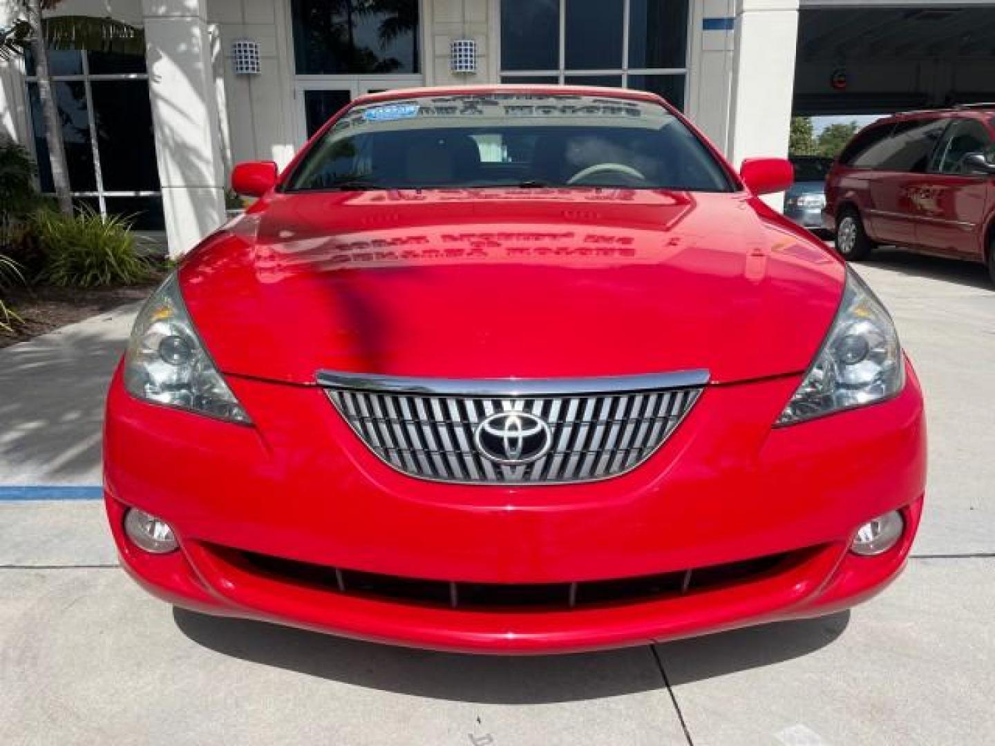 2005 Absolutely Red /Ivory Toyota Camry Solara SLE LOW MILES 30,937 (4T1FA38P95U) with an 3.3L DOHC SEFI VVT-i 24-Valve V6 Engine engine, Automatic transmission, located at 4701 North Dixie Hwy, Pompano Beach, FL, 33064, (954) 422-2889, 26.240938, -80.123474 - OUR WEBPAGE FLORIDACARS1.COM HAS OVER 100 PHOTOS AND FREE CARFAX LINK 2005 TOYOTA CAMRY SOLARA SE V6 ROAD READY 3.3L V6 VIN: 4T1FA38P95U061434 NO RECALLS 29 MPG CONVERTIBLE POWER CONVERTIBLE TOP 3.3L V6 F DOHC 24V POWER LEATHER SEATS GASOLINE FLORIDA OWNER FRONT WHEEL DRIVE LOW MILES 30,937 Alloy Wh - Photo#65