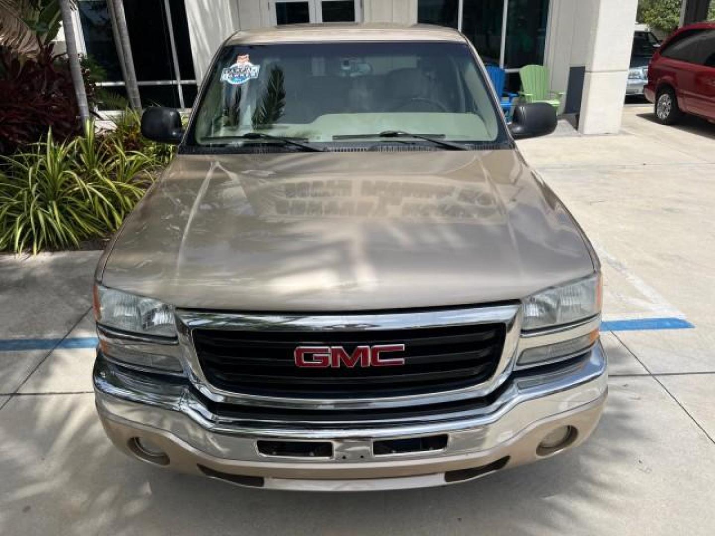 2004 Sand Beige Metallic /Pewter GMC Sierra 1500 SLT 1 OWNER LOW MILES (2GTEC19T141) with an 5.3L Vortec 5300 V8 SFI Engine engine, Automatic transmission, located at 4701 North Dixie Hwy, Pompano Beach, FL, 33064, (954) 422-2889, 26.240938, -80.123474 - OUR WEBPAGE FLORIDACARS1.COM HAS OVER 100 PHOTOS AND FREE CARFAX LINK 2004 GMC SIERRA 1500 SLE ROAD READY 5.3L V8 VIN: 2GTEC19T141143145 NO ACCIDENTS 4 DOOR EXTENDED CAB PICKUP NO RECALLS 5.3L V8 F POWER LEATHER SEATS GASOLINE 1 OWNER 6,7 FT BED REAR WHEEL DRIVE 17 SERVICE RECORDS LOW MILES 72,982 A - Photo#71