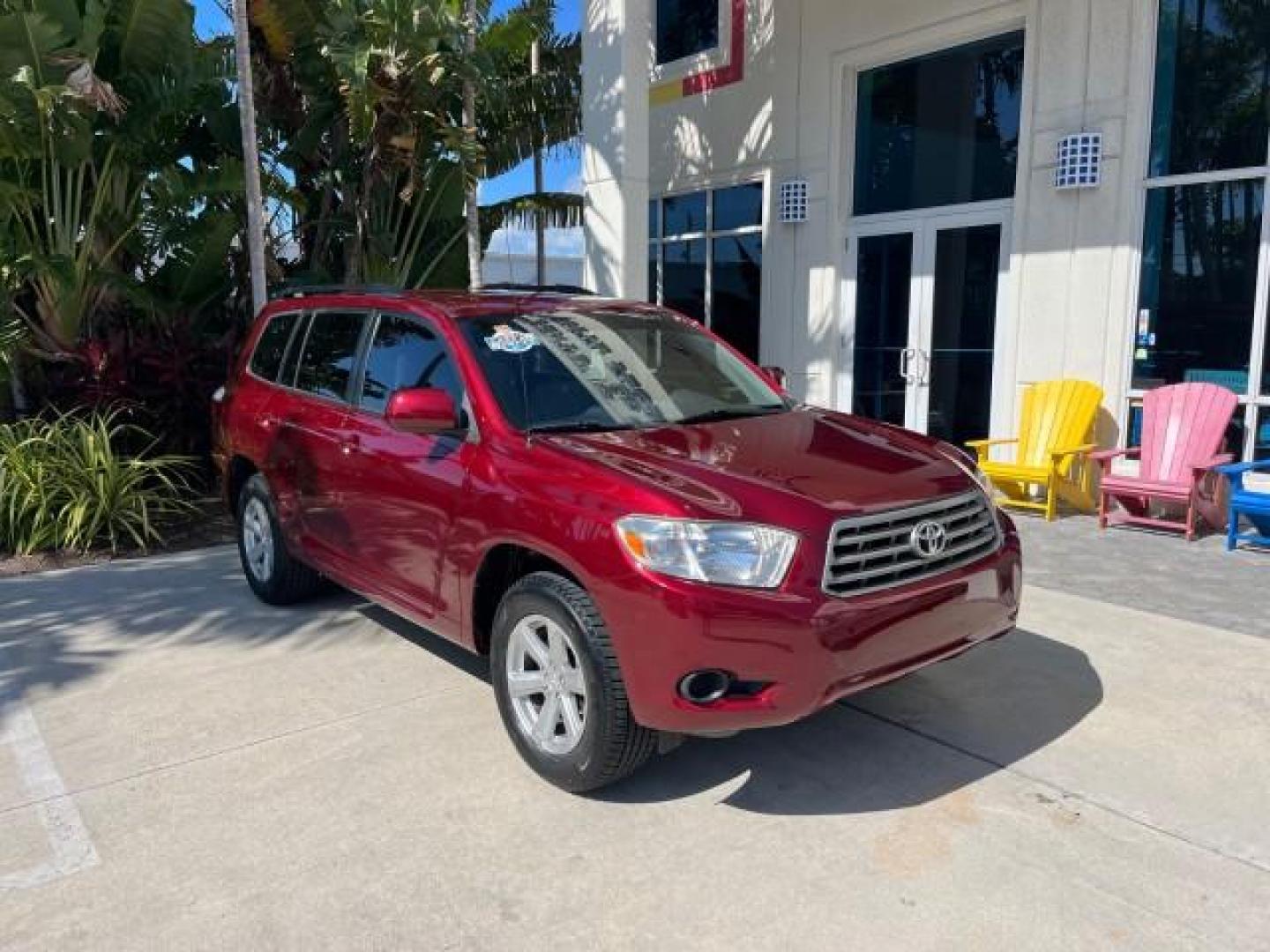 2008 Salsa Red Pearl /Ash Toyota Highlander 1 FL LOW MILES 86,628 (JTEDS41A582) with an 3.5L DOHC 24-Valve VVT-i V6 Engine engine, Automatic transmission, located at 4701 North Dixie Hwy, Pompano Beach, FL, 33064, (954) 422-2889, 26.240938, -80.123474 - OUR WEBPAGE FLORIDACARS1.COM HAS OVER 100 PHOTOS AND FREE CARFAX LINK 2008 TOYOTA HIGHLANDER ROAD READY 3.5L V6 VIN: JTEDS41A582024543 LOW MILES 82,628 4 DOOR WAGON/SPORT UTILITY NO RECALLS 3.5L V6 F DOHC 24V 1 OWNER FLORIDA GASOLINE 27 SERVICE RECORDS FRONT WHEEL DRIVE POWER MIRRORS Active Head Res - Photo#1