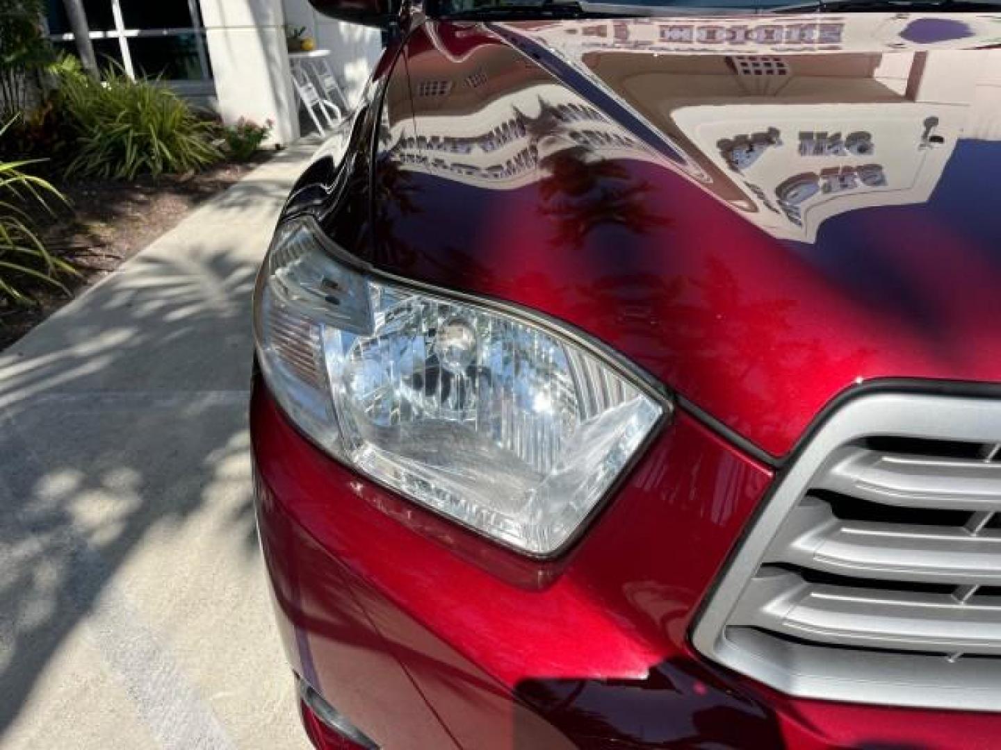 2008 Salsa Red Pearl /Ash Toyota Highlander 1 FL LOW MILES 86,628 (JTEDS41A582) with an 3.5L DOHC 24-Valve VVT-i V6 Engine engine, Automatic transmission, located at 4701 North Dixie Hwy, Pompano Beach, FL, 33064, (954) 422-2889, 26.240938, -80.123474 - OUR WEBPAGE FLORIDACARS1.COM HAS OVER 100 PHOTOS AND FREE CARFAX LINK 2008 TOYOTA HIGHLANDER ROAD READY 3.5L V6 VIN: JTEDS41A582024543 LOW MILES 82,628 4 DOOR WAGON/SPORT UTILITY NO RECALLS 3.5L V6 F DOHC 24V 1 OWNER FLORIDA GASOLINE 27 SERVICE RECORDS FRONT WHEEL DRIVE POWER MIRRORS Active Head Res - Photo#85