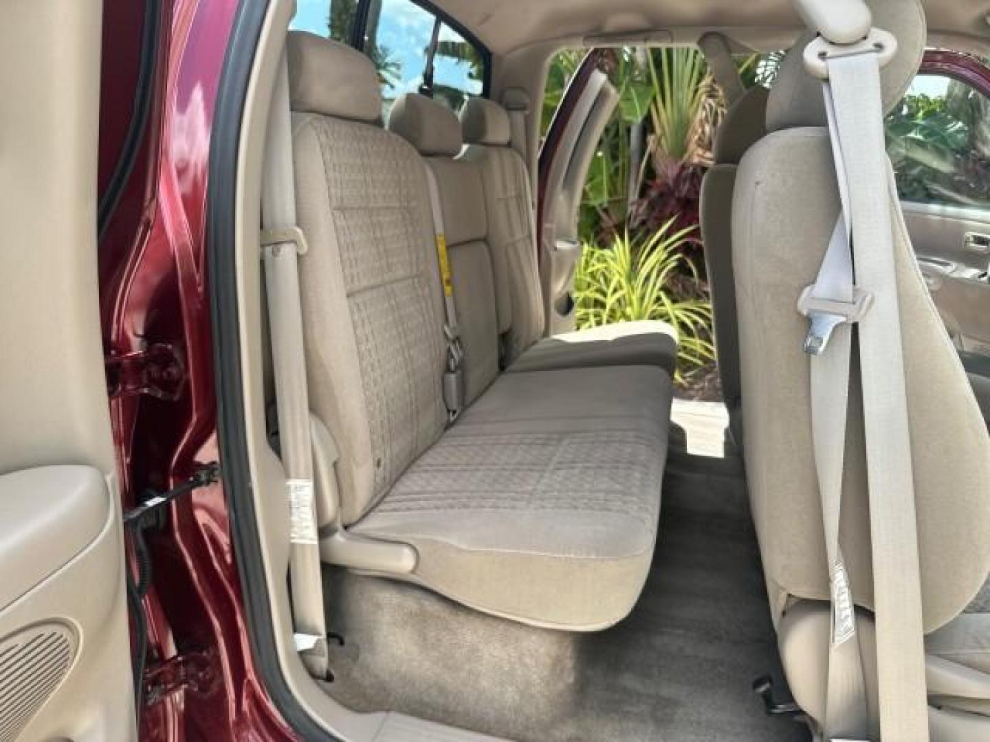 2006 Salsa Red Pearl /Taupe Toyota Tundra SR5 4WD 4 DR LOW MILES 36,414 (5TBBT44176S) with an 4.7L DOHC SEFI 32-Valve i-Force V8 Engine engine, Automatic transmission, located at 4701 North Dixie Hwy, Pompano Beach, FL, 33064, (954) 422-2889, 26.240938, -80.123474 - OUR WEBPAGE FLORIDACARS1.COM HAS OVER 100 PHOTOS AND FREE CARFAX LINK 2006 TOYOTA TUNDRA SR5 NO RECALLS VIN: 5TBBT44176S475847 5 T B B T 4 4 1 7 6 S 4 7 5 8 4 7 4 DOOR EXTENDED CAB PICKUP 4.7L V8 F DOHC 32V THE BEST ENGINE YOU WILL GO 300 ,000 MILES PLUS THE NEW ONES THE LAST 2 YEARS ENGINES BLOW UP - Photo#67