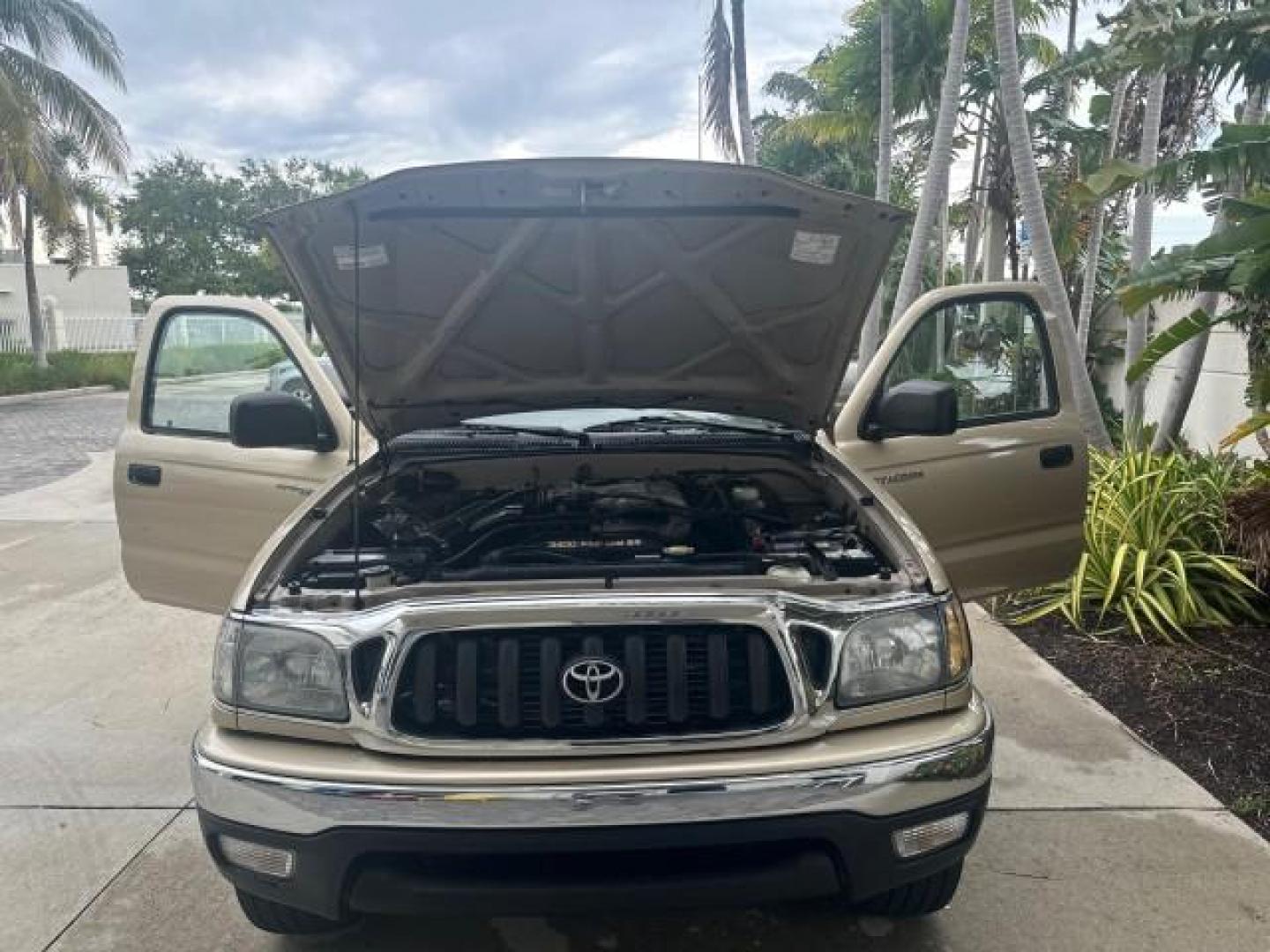 2003 Mystic Gold Metallic /Oak Toyota Tacoma PreRunner FL LOW MILES 46.375 (5TESN92NX3Z) with an 3.4L DOHC EFI 24-Valve V6 Engine engine, Automatic transmission, located at 4701 North Dixie Hwy, Pompano Beach, FL, 33064, (954) 422-2889, 26.240938, -80.123474 - OUR WEBPAGE FLORIDACARS1.COM HAS OVER 100 PHOTOS AND FREE CARFAX LINK 2003 TOYOTA TACOMA PRERUNNER V6 HARD TO FIND THIS ONE IS THE ONE VIN: 5TESN92NX3Z184813 5 T E S N 9 2 N X 3 Z 1 8 4 8 1 3 CLUB CAB PICKUP 3.4L V6 F DOHC 24V GASOLINE REAR WHEEL DRIVE NO RECALLS CARFAX 19 SERVICE RECORDS NO ACCIDEN - Photo#52