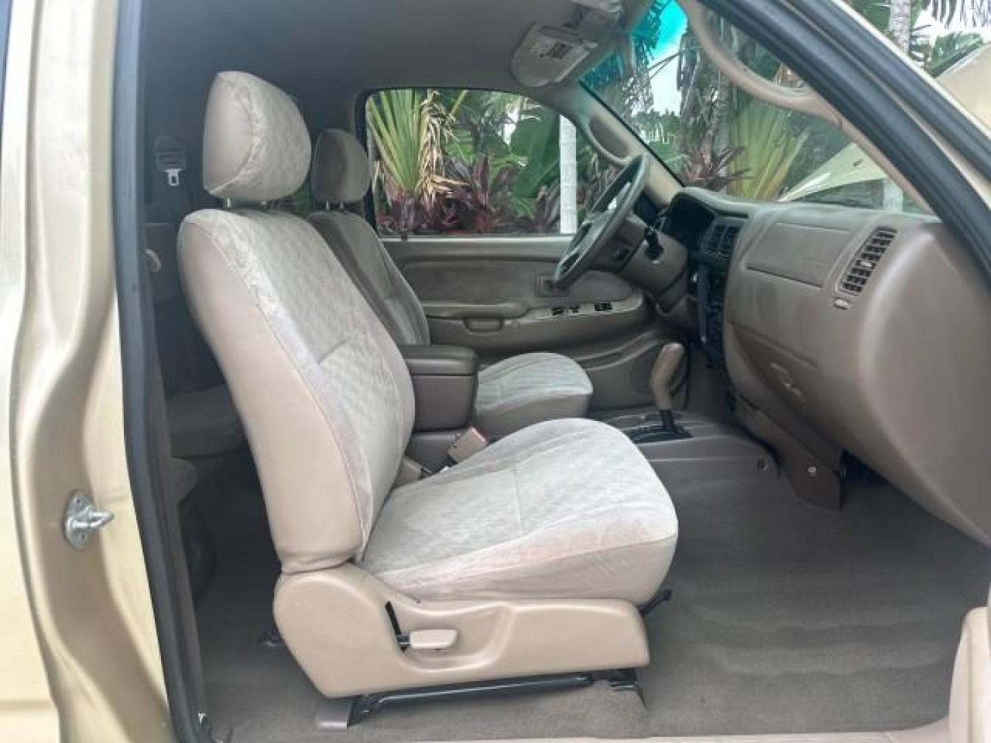 2003 Mystic Gold Metallic /Oak Toyota Tacoma PreRunner FL LOW MILES 46.375 (5TESN92NX3Z) with an 3.4L DOHC EFI 24-Valve V6 Engine engine, Automatic transmission, located at 4701 North Dixie Hwy, Pompano Beach, FL, 33064, (954) 422-2889, 26.240938, -80.123474 - OUR WEBPAGE FLORIDACARS1.COM HAS OVER 100 PHOTOS AND FREE CARFAX LINK 2003 TOYOTA TACOMA PRERUNNER V6 HARD TO FIND THIS ONE IS THE ONE VIN: 5TESN92NX3Z184813 5 T E S N 9 2 N X 3 Z 1 8 4 8 1 3 CLUB CAB PICKUP 3.4L V6 F DOHC 24V GASOLINE REAR WHEEL DRIVE NO RECALLS CARFAX 19 SERVICE RECORDS NO ACCIDEN - Photo#66