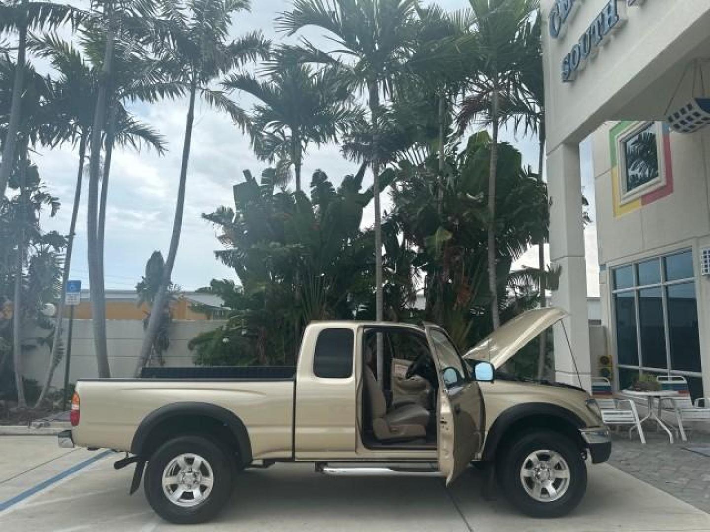 2003 Mystic Gold Metallic /Oak Toyota Tacoma PreRunner FL LOW MILES 46.375 (5TESN92NX3Z) with an 3.4L DOHC EFI 24-Valve V6 Engine engine, Automatic transmission, located at 4701 North Dixie Hwy, Pompano Beach, FL, 33064, (954) 422-2889, 26.240938, -80.123474 - OUR WEBPAGE FLORIDACARS1.COM HAS OVER 100 PHOTOS AND FREE CARFAX LINK 2003 TOYOTA TACOMA PRERUNNER V6 HARD TO FIND THIS ONE IS THE ONE VIN: 5TESN92NX3Z184813 5 T E S N 9 2 N X 3 Z 1 8 4 8 1 3 CLUB CAB PICKUP 3.4L V6 F DOHC 24V GASOLINE REAR WHEEL DRIVE NO RECALLS CARFAX 19 SERVICE RECORDS NO ACCIDEN - Photo#8