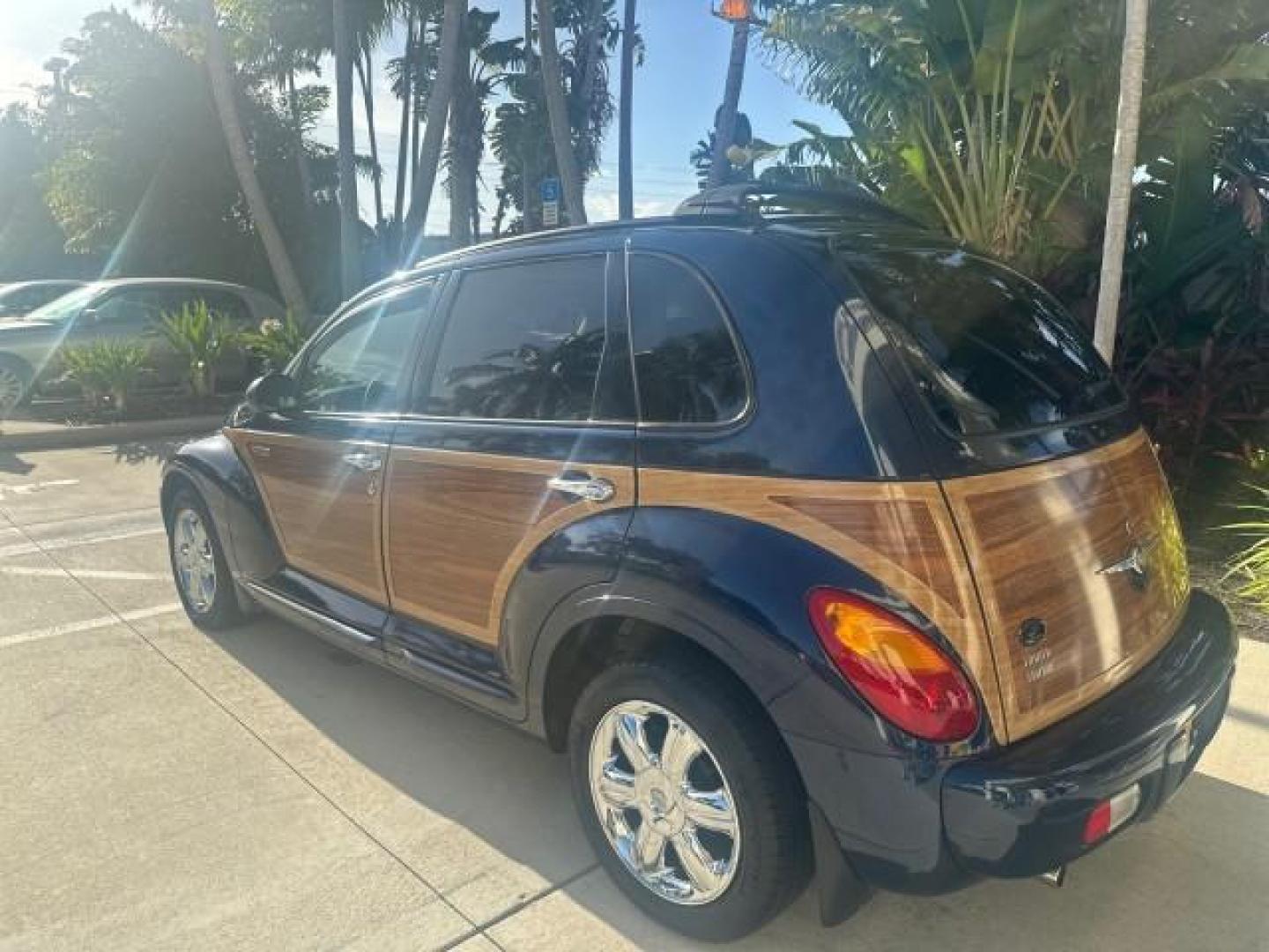 2003 Electric Blue Pearl /Taupe/Pearl Beige Chrysler PT Cruiser Limited WOODY LOW MILES 41,863 (3C8FY68B13T) with an 2.4L DOHC SMPI 16-Valve I4 Engine engine, Automatic transmission, located at 4701 North Dixie Hwy, Pompano Beach, FL, 33064, (954) 422-2889, 26.240938, -80.123474 - OUR WEBPAGE FLORIDACARS1.COM HAS OVER 100 PHOTOS AND FREE CARFAX LINK 2003 CHRYSLER PT CRUISER LIMITED EDITION WOODY EDITION VIN: 3C8FY68B13T591246 3 C 8 F Y 6 8 B 1 3 T 5 9 1 2 4 6 2.4L I4 F DOHC 16V GASOLINE 29 MPG FRONT WHEEL DRIVE NO RECALLS Top Features Alloy Wheels Leather and Suede Seats Su - Photo#2