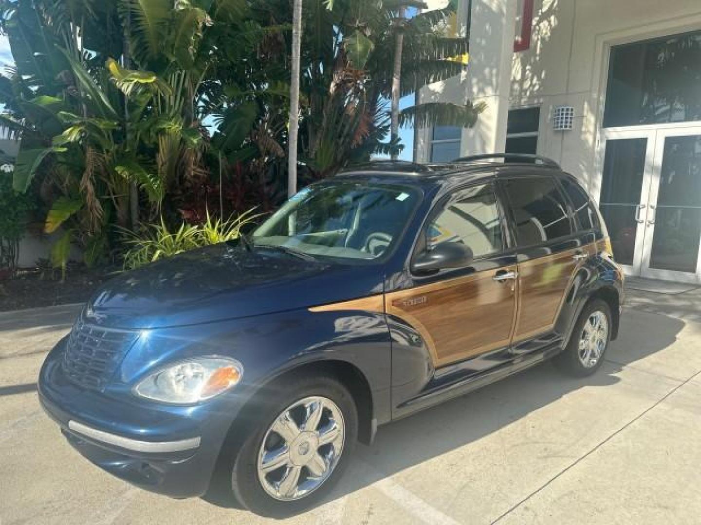 2003 Electric Blue Pearl /Taupe/Pearl Beige Chrysler PT Cruiser Limited WOODY LOW MILES 41,863 (3C8FY68B13T) with an 2.4L DOHC SMPI 16-Valve I4 Engine engine, Automatic transmission, located at 4701 North Dixie Hwy, Pompano Beach, FL, 33064, (954) 422-2889, 26.240938, -80.123474 - OUR WEBPAGE FLORIDACARS1.COM HAS OVER 100 PHOTOS AND FREE CARFAX LINK 2003 CHRYSLER PT CRUISER LIMITED EDITION WOODY EDITION VIN: 3C8FY68B13T591246 3 C 8 F Y 6 8 B 1 3 T 5 9 1 2 4 6 2.4L I4 F DOHC 16V GASOLINE 29 MPG FRONT WHEEL DRIVE NO RECALLS Top Features Alloy Wheels Leather and Suede Seats Su - Photo#38