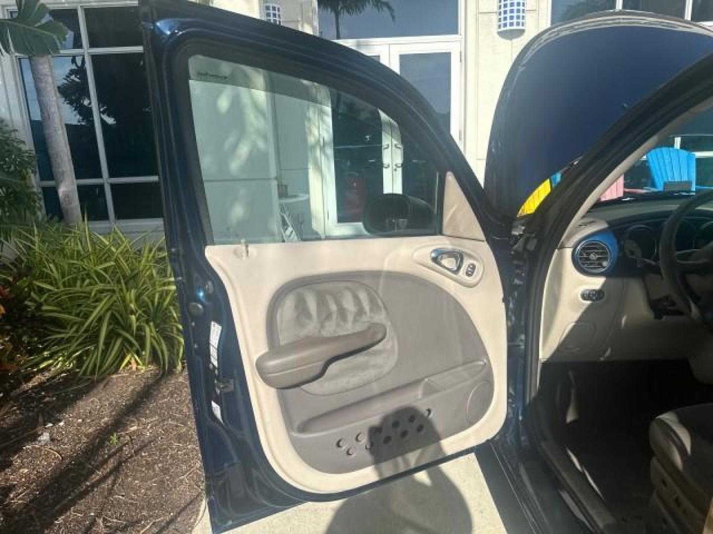 2003 Electric Blue Pearl /Taupe/Pearl Beige Chrysler PT Cruiser Limited WOODY LOW MILES 41,863 (3C8FY68B13T) with an 2.4L DOHC SMPI 16-Valve I4 Engine engine, Automatic transmission, located at 4701 North Dixie Hwy, Pompano Beach, FL, 33064, (954) 422-2889, 26.240938, -80.123474 - OUR WEBPAGE FLORIDACARS1.COM HAS OVER 100 PHOTOS AND FREE CARFAX LINK 2003 CHRYSLER PT CRUISER LIMITED EDITION WOODY EDITION VIN: 3C8FY68B13T591246 3 C 8 F Y 6 8 B 1 3 T 5 9 1 2 4 6 2.4L I4 F DOHC 16V GASOLINE 29 MPG FRONT WHEEL DRIVE NO RECALLS Top Features Alloy Wheels Leather and Suede Seats Su - Photo#63