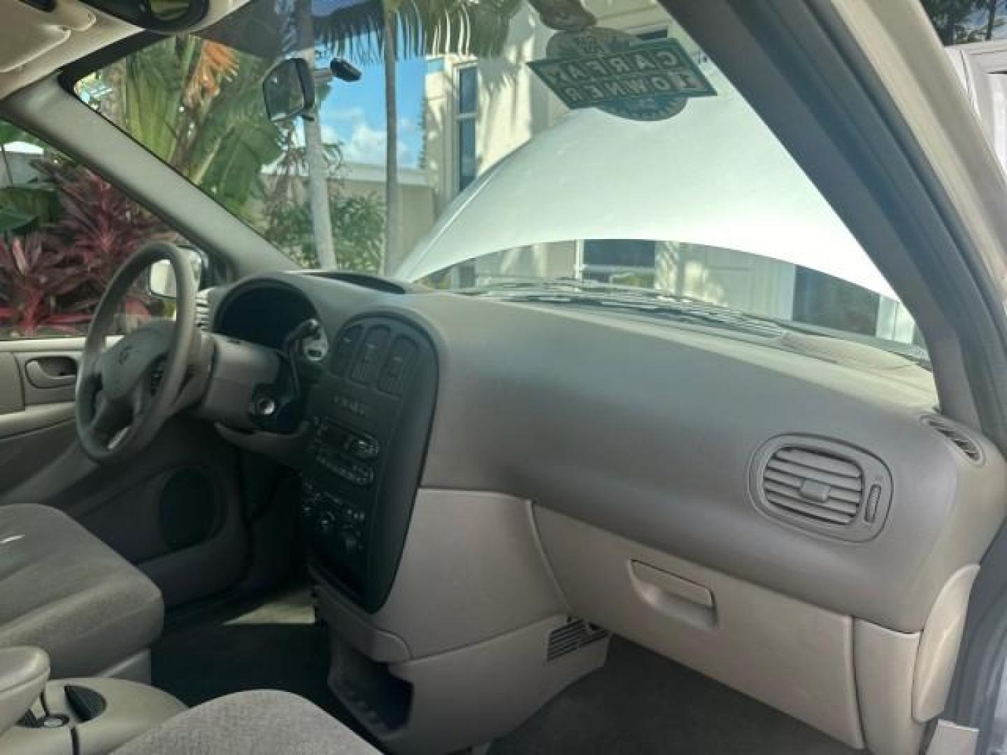 2003 Bright Silver Metallic /Taupe Dodge Caravan EX 1 OWNER FL LOW MILES 58,965 (2D4GP74L93R) with an 3.8L SMPI V6 Engine engine, Automatic transmission, located at 4701 North Dixie Hwy, Pompano Beach, FL, 33064, (954) 422-2889, 26.240938, -80.123474 - OUR WEBPAGE FLORIDACARS1.COM HAS OVER 100 PHOTOS AND FREE CARFAX LINK 2003 DODGE GRAND CARAVAN EX NO RECALLS VIN: 2D4GP74L93R244217 2 D 4 G P 7 4 L 9 3 R 2 4 4 2 1 7 VAN 3.8L V6 F OHV 12V GASOLINE FRONT WHEEL DRIVE NO RECALLS Top Features Alloy Wheels Quad Seats Cloth Seats Rear Air Conditioning Pow - Photo#76