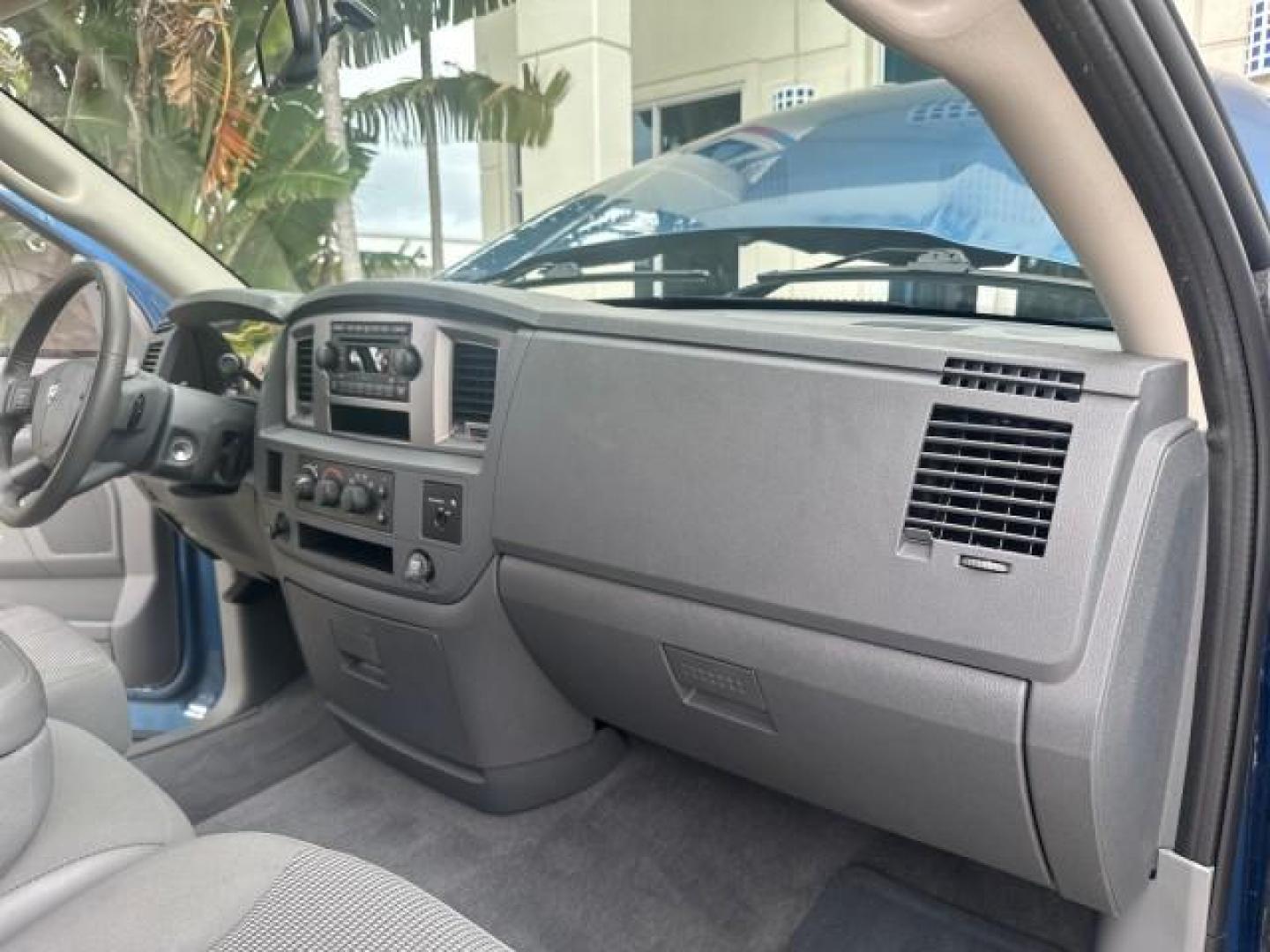 2006 Atlantic Blue Pearl /Medium Slate Gray Dodge Ram 1500 SLT 1 OWNER 5077 MILES MINT 5.7 V8 HEMI (1D7HA16226J) with an 5.7L V8 Hemi Multi-Displacement Engine engine, Automatic transmission, located at 4701 North Dixie Hwy, Pompano Beach, FL, 33064, (954) 422-2889, 26.240938, -80.123474 - OUR WEBPAGE FLORIDACARS1.COM HAS OVER 100 PHOTOS AND FREE CARFAX LINK 2006 DODGE RAM 1500 SLT SPORT VIN: 1D7HA16226J149341 1 D 7 H A 1 6 2 2 6 J 1 4 9 3 4 1 PICKUP 5.7L V8 F 16V HEMI GASOLINE REAR WHEEL DRIVE NO RECALLS THIS IS ONE OF THE NICEST DODGE RAMS WE HAVE EVER LISTED RETIREE 1 OWNER FLORIDA - Photo#14