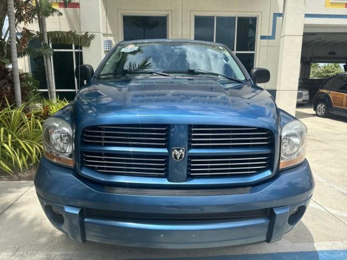 2006 Atlantic Blue Pearl /Medium Slate Gray Dodge Ram 1500 SLT 1 OWNER 5077 MILES MINT 5.7 V8 HEMI (1D7HA16226J) with an 5.7L V8 Hemi Multi-Displacement Engine engine, Automatic transmission, located at 4701 North Dixie Hwy, Pompano Beach, FL, 33064, (954) 422-2889, 26.240938, -80.123474 - OUR WEBPAGE FLORIDACARS1.COM HAS OVER 100 PHOTOS AND FREE CARFAX LINK 2006 DODGE RAM 1500 SLT SPORT VIN: 1D7HA16226J149341 1 D 7 H A 1 6 2 2 6 J 1 4 9 3 4 1 PICKUP 5.7L V8 F 16V HEMI GASOLINE REAR WHEEL DRIVE NO RECALLS THIS IS ONE OF THE NICEST DODGE RAMS WE HAVE EVER LISTED RETIREE 1 OWNER FLORIDA - Photo#4