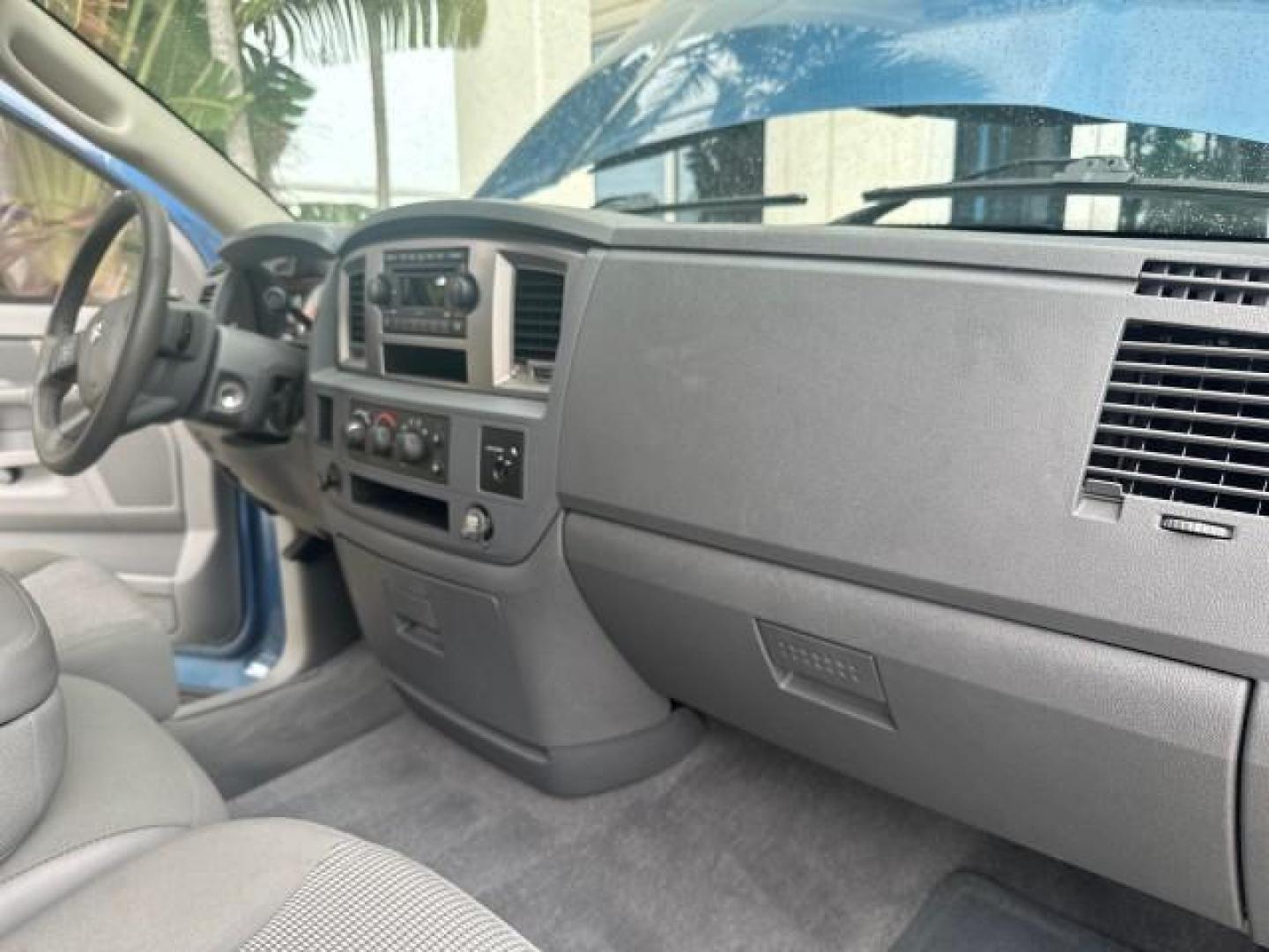 2006 Atlantic Blue Pearl /Medium Slate Gray Dodge Ram 1500 SLT 1 OWNER 5077 MILES MINT 5.7 V8 HEMI (1D7HA16226J) with an 5.7L V8 Hemi Multi-Displacement Engine engine, Automatic transmission, located at 4701 North Dixie Hwy, Pompano Beach, FL, 33064, (954) 422-2889, 26.240938, -80.123474 - OUR WEBPAGE FLORIDACARS1.COM HAS OVER 100 PHOTOS AND FREE CARFAX LINK 2006 DODGE RAM 1500 SLT SPORT VIN: 1D7HA16226J149341 1 D 7 H A 1 6 2 2 6 J 1 4 9 3 4 1 PICKUP 5.7L V8 F 16V HEMI GASOLINE REAR WHEEL DRIVE NO RECALLS THIS IS ONE OF THE NICEST DODGE RAMS WE HAVE EVER LISTED RETIREE 1 OWNER FLORIDA - Photo#79