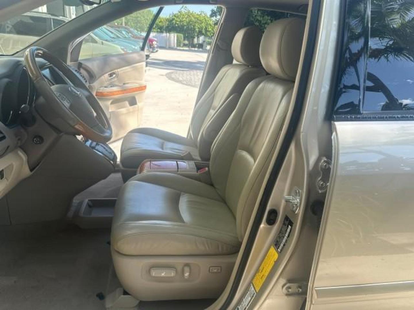 2004 Bamboo Pearl /Ivory Lexus RX 330 SUV LOW MILES 60,687 NAV (2T2GA31U54C) with an 3.3L DOHC MPI 24-Valve V6 Engine engine, Automatic transmission, located at 4701 North Dixie Hwy, Pompano Beach, FL, 33064, (954) 422-2889, 26.240938, -80.123474 - OUR WEBPAGE FLORIDACARS1.COM HAS OVER 100 PHOTOS AND FREE CARFAX LINK 2004 LEXUS RX 330 NAVIGATION ROAD READY 3.3L V6 VIN: 2T2GA31U54C002347 NO ACCIDENTS NO RECALLS 2 T 2 G A 3 1 U 5 4 C 0 0 2 3 4 7 FLORIDA OWNER 26 MPG 4 DOOR WAGON/SPORT UTILITY SUNROOF NAVIGATION 3.3L V6 F 24V DUAL AC POWER LEATHE - Photo#12