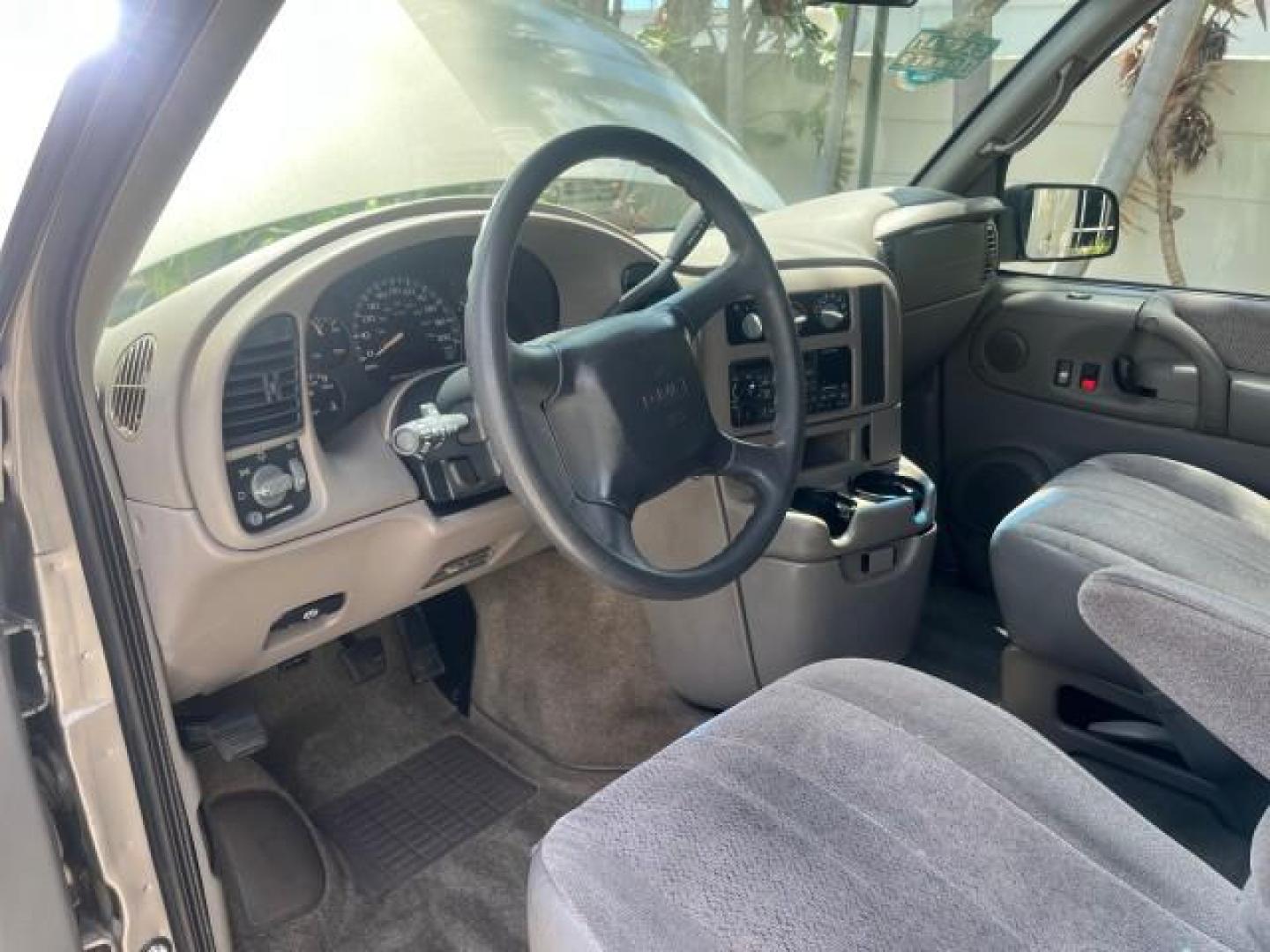 2002 Storm Gray Metallic /Pewter GMC Safari Passenger 7 PASS LOW MILES 58,918 (1GKDM19XX2B) with an 4.3L Vortec 4300 SFI V6 Engine engine, Automatic transmission, located at 4701 North Dixie Hwy, Pompano Beach, FL, 33064, (954) 422-2889, 26.240938, -80.123474 - OUR WEBPAGE FLORIDACARS1.COM HAS OVER 100 PHOTOS AND FREE CARFAX LINK 2002 GMC SAFARI SLE ROAD READY 4.3L V6 VIN: 1GKDM19XX2B506507 NO RECALLS VAN 1 OWNER SLE 4.3L V6 F OHV 12V LOW MILES 58,918 GASOLINE 7 PASSANGER REAR WHEEL DRIVE 15 SERVICE RECORDS Anti-Theft System Approach Lights Black Roof Rack - Photo#45