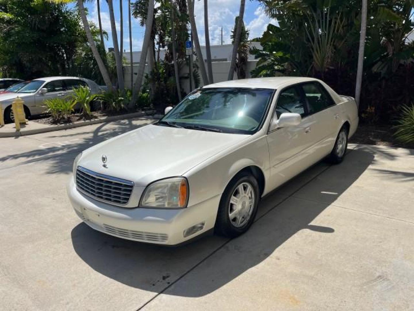 2003 White Diamond /Oatmeal Cadillac DeVille LOW MILES 48,021 (1G6KD54Y63U) with an 4.6L DOHC V8 Northstar Engine engine, Automatic transmission, located at 4701 North Dixie Hwy, Pompano Beach, FL, 33064, (954) 422-2889, 26.240938, -80.123474 - OUR WEBPAGE FLORIDACARS1.COM HAS OVER 100 PHOTOS AND FREE CARFAX LINK 2003 CADILLAC DEVILLE ROAD READY 4.6L V8 VIN: 1G6KD54Y63U260929 NO ACCIDENTS SEDAN 4 DR NO RECALLS DUAL AC 4.6L V8 F DOHC 32V 1 OWNER LEATHER GASOLINE LOW MILES 48,021 FRONT WHEEL DRIVE NEW $ 47,185 11 SERVICE RECORDS Air Suspensi - Photo#3