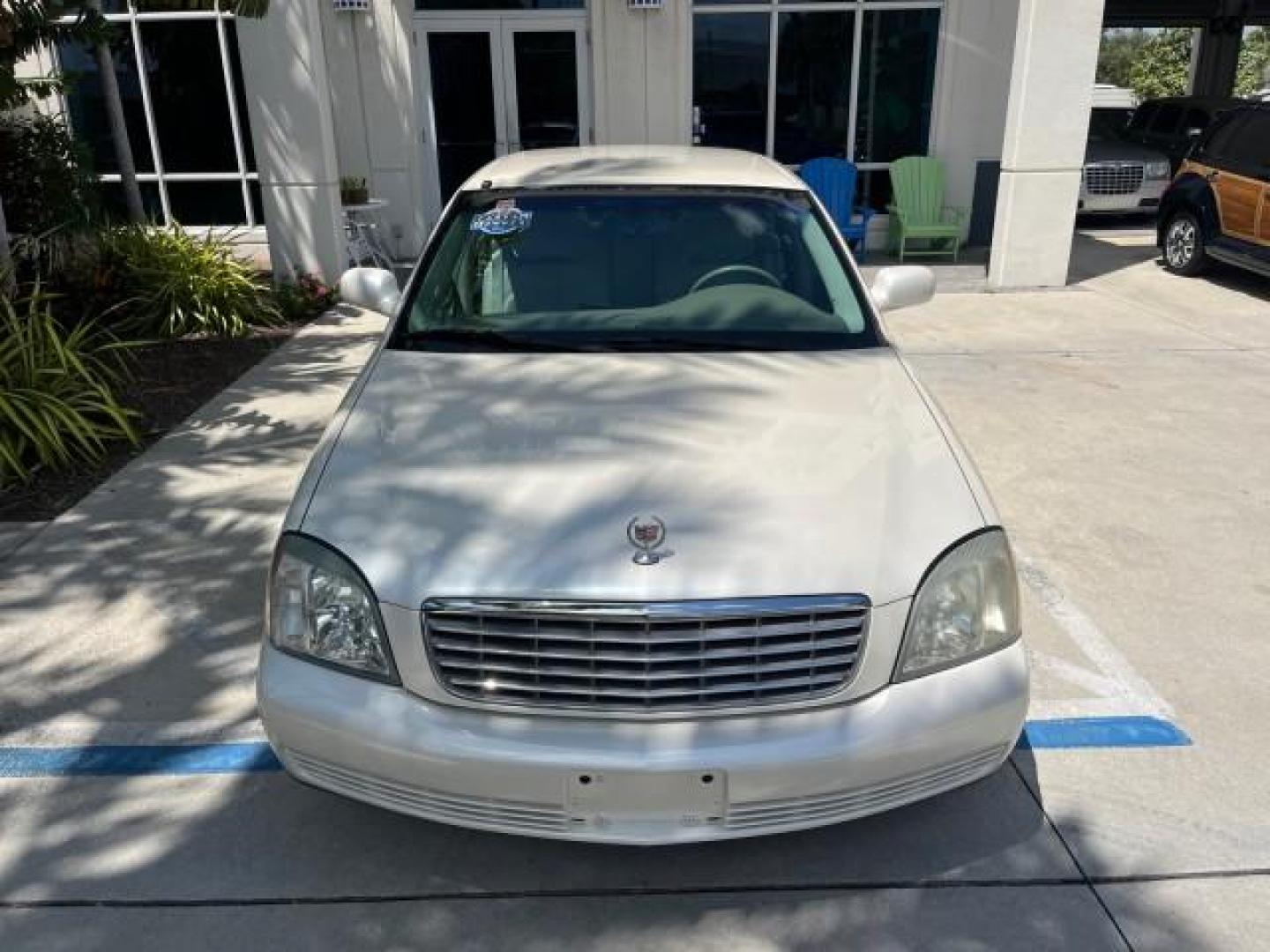 2003 White Diamond /Oatmeal Cadillac DeVille LOW MILES 48,021 (1G6KD54Y63U) with an 4.6L DOHC V8 Northstar Engine engine, Automatic transmission, located at 4701 North Dixie Hwy, Pompano Beach, FL, 33064, (954) 422-2889, 26.240938, -80.123474 - OUR WEBPAGE FLORIDACARS1.COM HAS OVER 100 PHOTOS AND FREE CARFAX LINK 2003 CADILLAC DEVILLE ROAD READY 4.6L V8 VIN: 1G6KD54Y63U260929 NO ACCIDENTS SEDAN 4 DR NO RECALLS DUAL AC 4.6L V8 F DOHC 32V 1 OWNER LEATHER GASOLINE LOW MILES 48,021 FRONT WHEEL DRIVE NEW $ 47,185 11 SERVICE RECORDS Air Suspensi - Photo#93