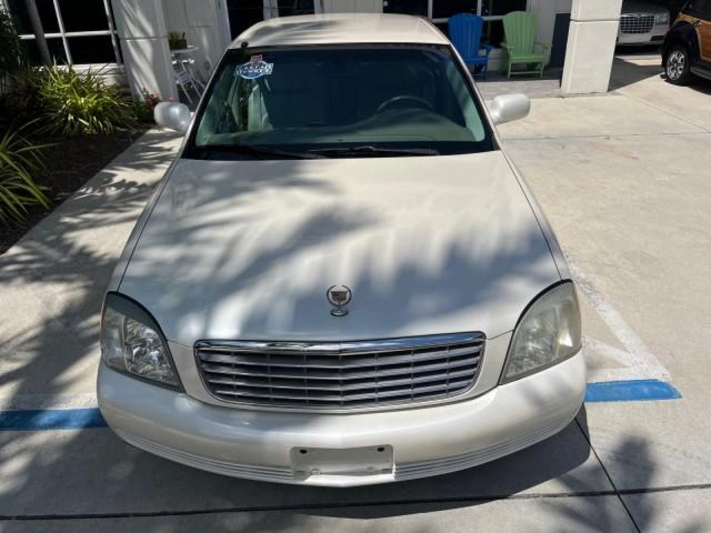 2003 White Diamond /Oatmeal Cadillac DeVille LOW MILES 48,021 (1G6KD54Y63U) with an 4.6L DOHC V8 Northstar Engine engine, Automatic transmission, located at 4701 North Dixie Hwy, Pompano Beach, FL, 33064, (954) 422-2889, 26.240938, -80.123474 - OUR WEBPAGE FLORIDACARS1.COM HAS OVER 100 PHOTOS AND FREE CARFAX LINK 2003 CADILLAC DEVILLE ROAD READY 4.6L V8 VIN: 1G6KD54Y63U260929 NO ACCIDENTS SEDAN 4 DR NO RECALLS DUAL AC 4.6L V8 F DOHC 32V 1 OWNER LEATHER GASOLINE LOW MILES 48,021 FRONT WHEEL DRIVE NEW $ 47,185 11 SERVICE RECORDS Air Suspensi - Photo#98