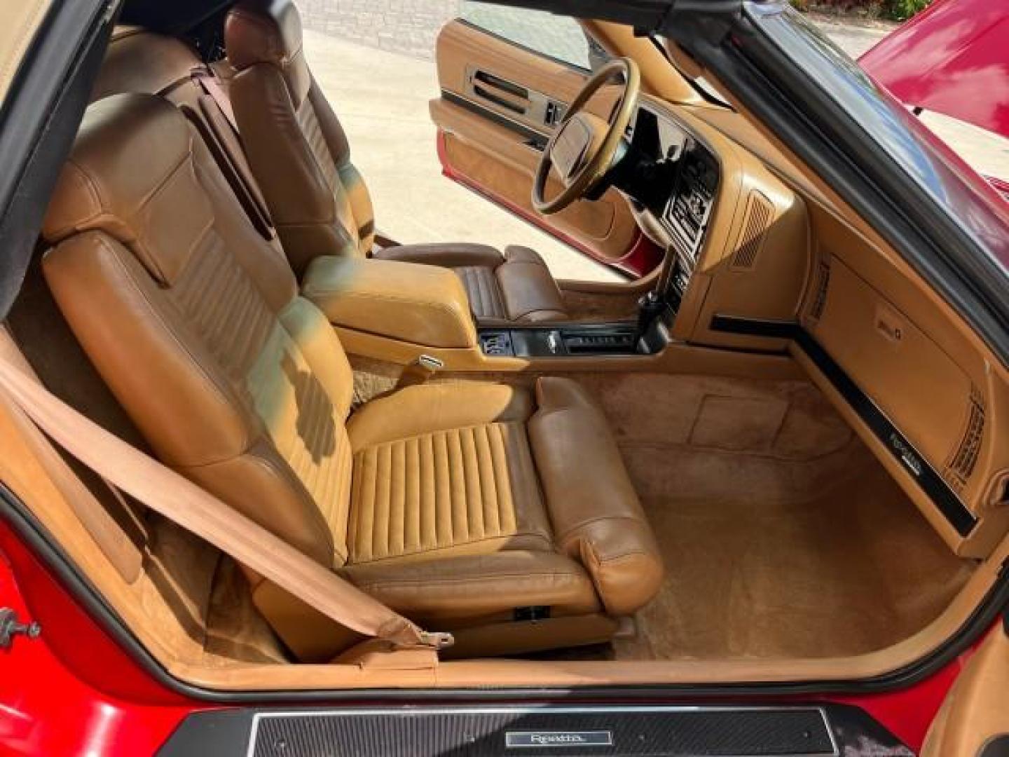 1990 RED /TAN Buick Reatta CONV 1 FL LOW MILES 58,135 (1G4EC33C9LB) with an 3.8L 3800 SFI V6 Engine engine, Automatic transmission, located at 4701 North Dixie Hwy, Pompano Beach, FL, 33064, (954) 422-2889, 26.240938, -80.123474 - OUR WEBPAGE FLORIDACARS1.COM HAS OVER 100 PHOTOS AND FREE CARFAX LINK 1990 BUICK REATTA ROAD READY 3.8L V6 VIN: 1G4EC33C9LB908410 CONVERTIBLE TOP CONVERTIBLE 1 OWNER FLORIDA 3.8L V6 F 12V THE BEST LOW MILES 58,135 GASOLINE POWER LEATHER SEATS FRONT WHEEL DRIVE NO RECALLS THIS IS ONE OF THE NICEST BU - Photo#12