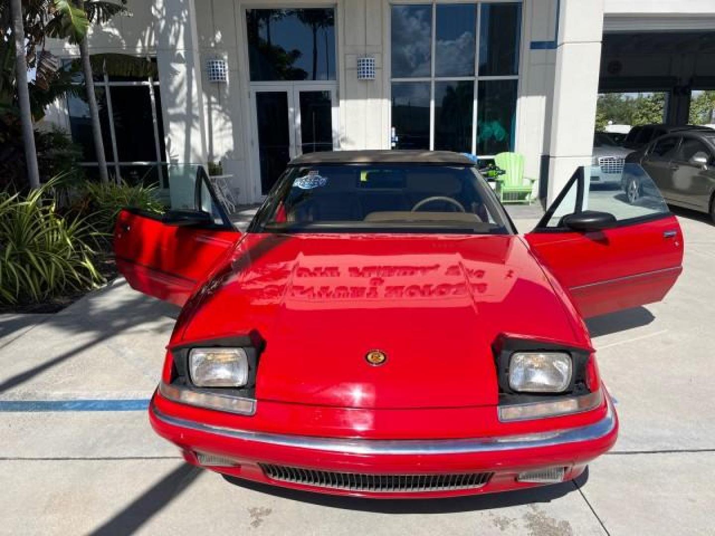 1990 RED /TAN Buick Reatta CONV 1 FL LOW MILES 58,135 (1G4EC33C9LB) with an 3.8L 3800 SFI V6 Engine engine, Automatic transmission, located at 4701 North Dixie Hwy, Pompano Beach, FL, 33064, (954) 422-2889, 26.240938, -80.123474 - OUR WEBPAGE FLORIDACARS1.COM HAS OVER 100 PHOTOS AND FREE CARFAX LINK 1990 BUICK REATTA ROAD READY 3.8L V6 VIN: 1G4EC33C9LB908410 CONVERTIBLE TOP CONVERTIBLE 1 OWNER FLORIDA 3.8L V6 F 12V THE BEST LOW MILES 58,135 GASOLINE POWER LEATHER SEATS FRONT WHEEL DRIVE NO RECALLS THIS IS ONE OF THE NICEST BU - Photo#83