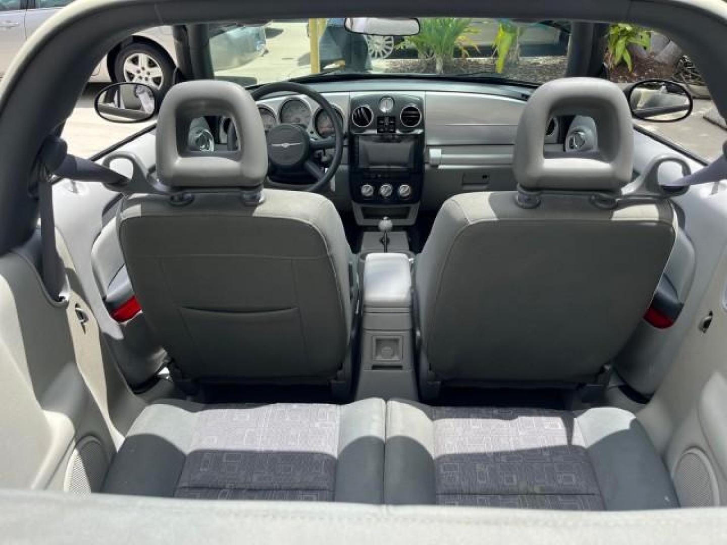 2006 Cool Vanilla /Pastel Slate Gray Chrysler PT Cruiser CONV LOW MILES 82,699 (3C3JY45X66T) with an 2.4L DOHC SMPI 16-Valve I4 Engine engine, Automatic transmission, located at 4701 North Dixie Hwy, Pompano Beach, FL, 33064, (954) 422-2889, 26.240938, -80.123474 - OUR WEBPAGE FLORIDACARS1.COM HAS OVER 100 PHOTOS AND FREE CARFAX LINK 2006 CHRYSLER PT CRUISER ROAD READY 2.4L I4 VIN: 3C3JY45X66T341915 NO RECALLS 29 MPG CONVERTIBLE FLORIDA OWNER 2.4L I4 F DOHC 16V BLUETOOTH LOW MILES 82,699 GASOLINE NAVIGATION POWER CONVERTIBLE TOP FRONT WHEEL DRIVE BACK UP CAMER - Photo#99