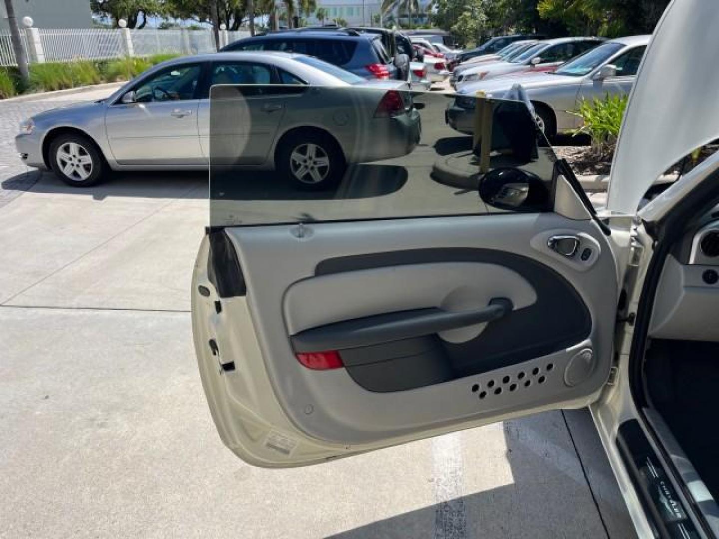 2006 Cool Vanilla /Pastel Slate Gray Chrysler PT Cruiser CONV LOW MILES 82,699 (3C3JY45X66T) with an 2.4L DOHC SMPI 16-Valve I4 Engine engine, Automatic transmission, located at 4701 North Dixie Hwy, Pompano Beach, FL, 33064, (954) 422-2889, 26.240938, -80.123474 - OUR WEBPAGE FLORIDACARS1.COM HAS OVER 100 PHOTOS AND FREE CARFAX LINK 2006 CHRYSLER PT CRUISER ROAD READY 2.4L I4 VIN: 3C3JY45X66T341915 NO RECALLS 29 MPG CONVERTIBLE FLORIDA OWNER 2.4L I4 F DOHC 16V BLUETOOTH LOW MILES 82,699 GASOLINE NAVIGATION POWER CONVERTIBLE TOP FRONT WHEEL DRIVE BACK UP CAMER - Photo#10