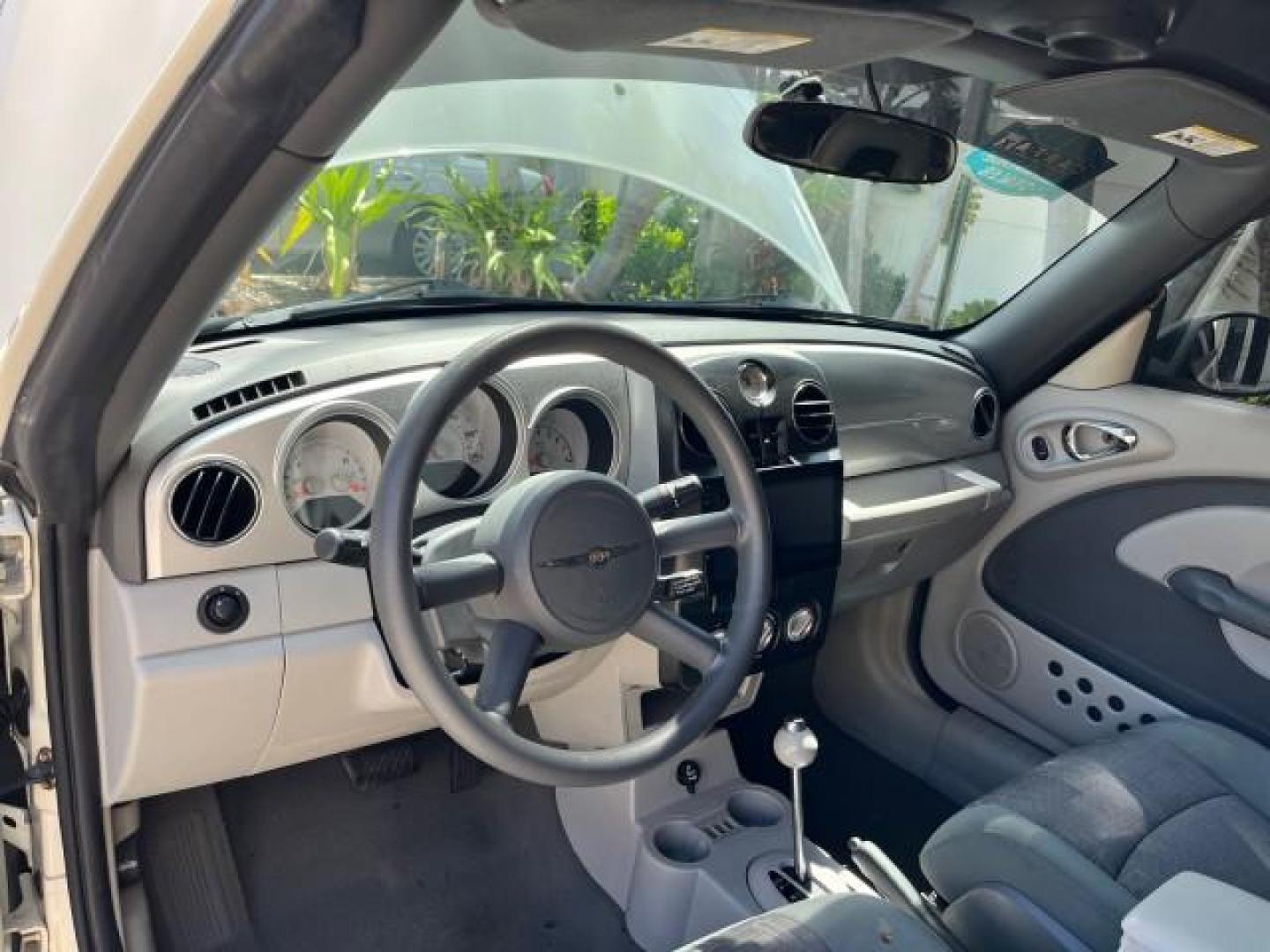 2006 Cool Vanilla /Pastel Slate Gray Chrysler PT Cruiser CONV LOW MILES 82,699 (3C3JY45X66T) with an 2.4L DOHC SMPI 16-Valve I4 Engine engine, Automatic transmission, located at 4701 North Dixie Hwy, Pompano Beach, FL, 33064, (954) 422-2889, 26.240938, -80.123474 - OUR WEBPAGE FLORIDACARS1.COM HAS OVER 100 PHOTOS AND FREE CARFAX LINK 2006 CHRYSLER PT CRUISER ROAD READY 2.4L I4 VIN: 3C3JY45X66T341915 NO RECALLS 29 MPG CONVERTIBLE FLORIDA OWNER 2.4L I4 F DOHC 16V BLUETOOTH LOW MILES 82,699 GASOLINE NAVIGATION POWER CONVERTIBLE TOP FRONT WHEEL DRIVE BACK UP CAMER - Photo#29