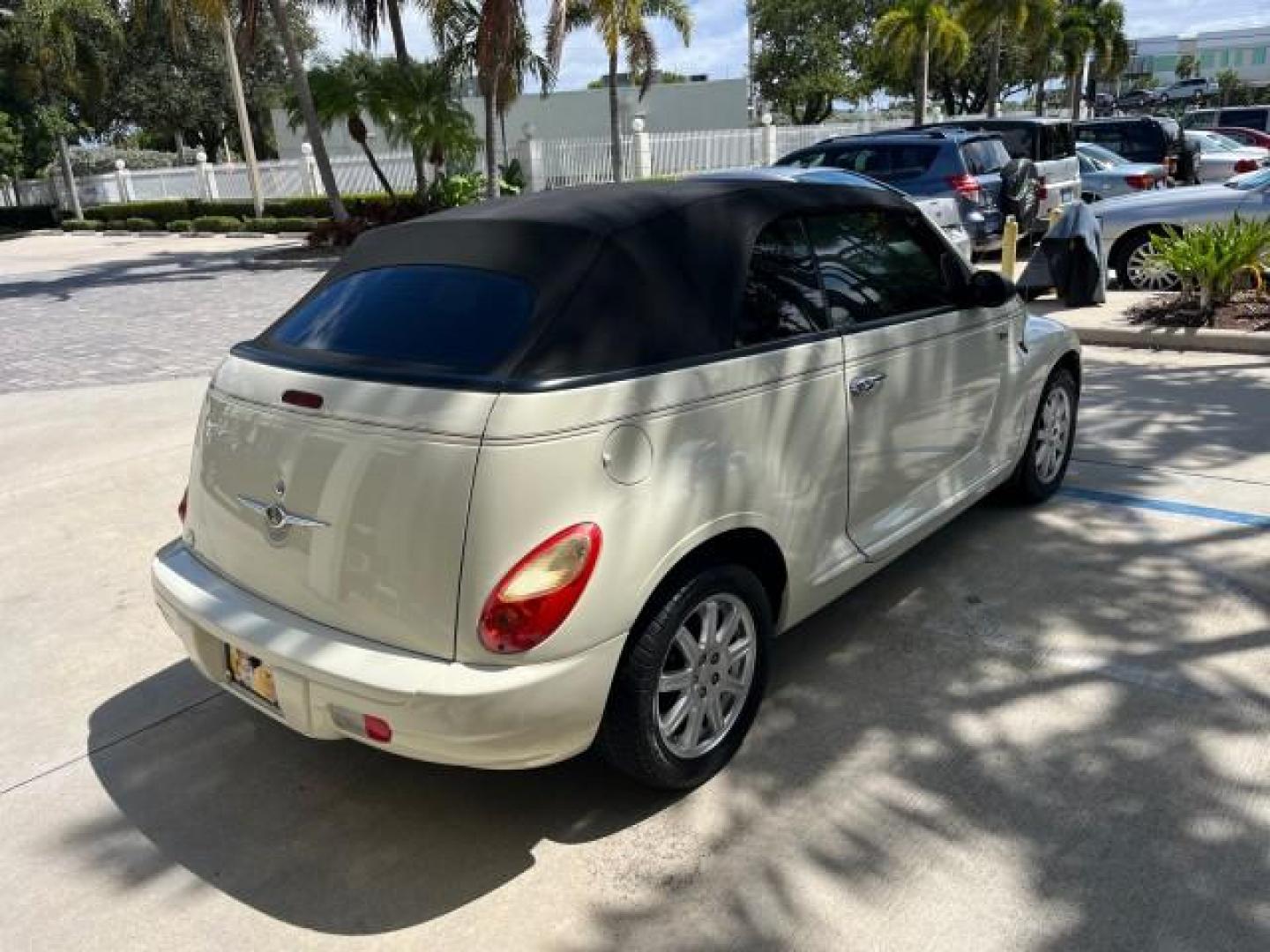 2006 Cool Vanilla /Pastel Slate Gray Chrysler PT Cruiser CONV LOW MILES 82,699 (3C3JY45X66T) with an 2.4L DOHC SMPI 16-Valve I4 Engine engine, Automatic transmission, located at 4701 North Dixie Hwy, Pompano Beach, FL, 33064, (954) 422-2889, 26.240938, -80.123474 - OUR WEBPAGE FLORIDACARS1.COM HAS OVER 100 PHOTOS AND FREE CARFAX LINK 2006 CHRYSLER PT CRUISER ROAD READY 2.4L I4 VIN: 3C3JY45X66T341915 NO RECALLS 29 MPG CONVERTIBLE FLORIDA OWNER 2.4L I4 F DOHC 16V BLUETOOTH LOW MILES 82,699 GASOLINE NAVIGATION POWER CONVERTIBLE TOP FRONT WHEEL DRIVE BACK UP CAMER - Photo#7