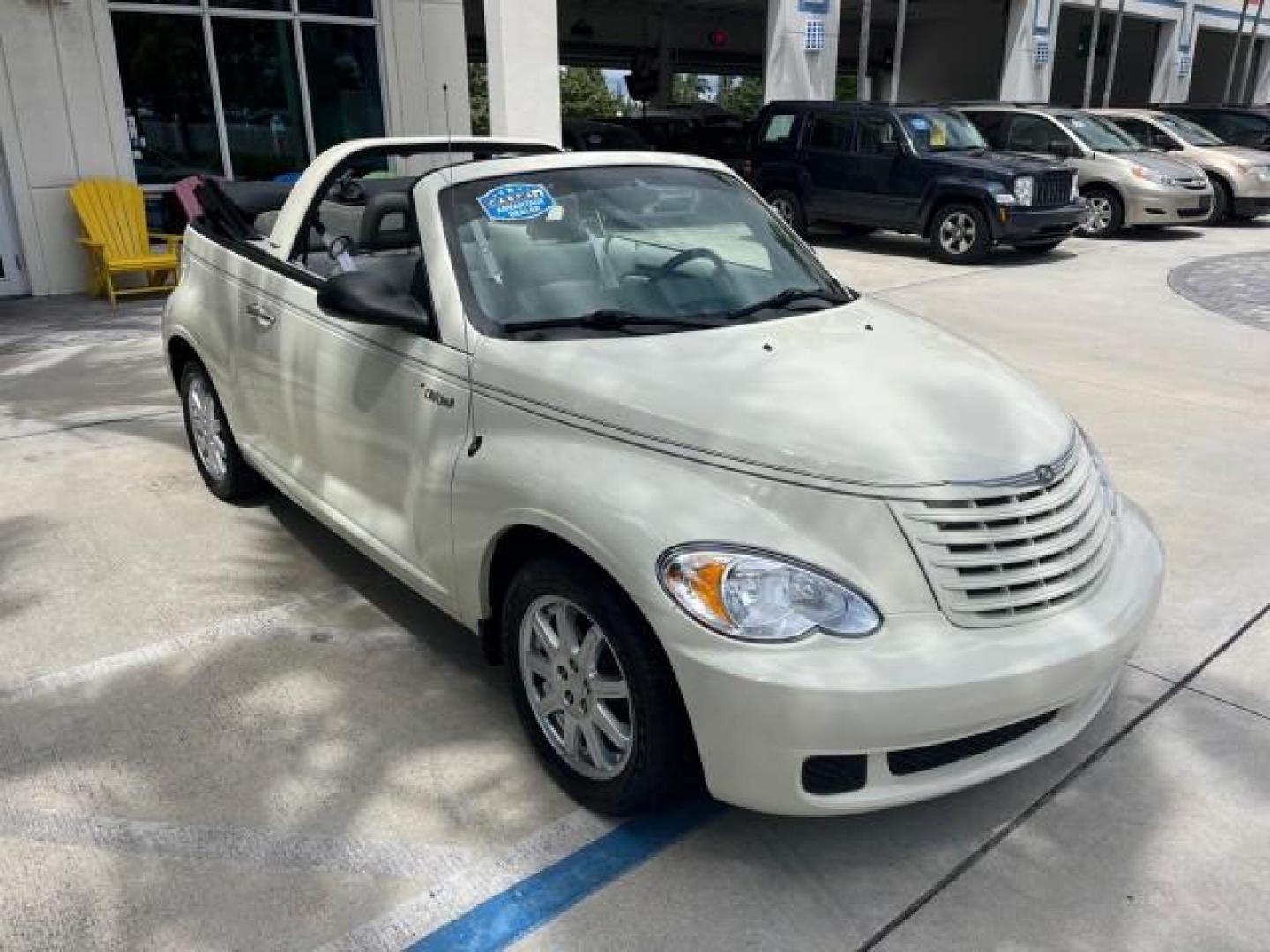 2006 Cool Vanilla /Pastel Slate Gray Chrysler PT Cruiser CONV LOW MILES 82,699 (3C3JY45X66T) with an 2.4L DOHC SMPI 16-Valve I4 Engine engine, Automatic transmission, located at 4701 North Dixie Hwy, Pompano Beach, FL, 33064, (954) 422-2889, 26.240938, -80.123474 - OUR WEBPAGE FLORIDACARS1.COM HAS OVER 100 PHOTOS AND FREE CARFAX LINK 2006 CHRYSLER PT CRUISER ROAD READY 2.4L I4 VIN: 3C3JY45X66T341915 NO RECALLS 29 MPG CONVERTIBLE FLORIDA OWNER 2.4L I4 F DOHC 16V BLUETOOTH LOW MILES 82,699 GASOLINE NAVIGATION POWER CONVERTIBLE TOP FRONT WHEEL DRIVE BACK UP CAMER - Photo#92