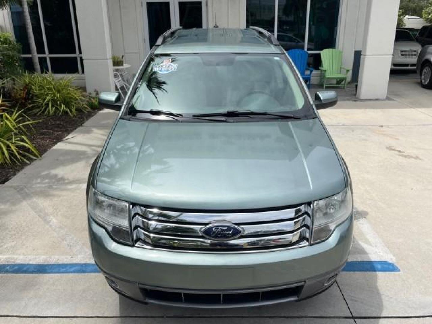 2008 Titanium Green Metallic /Camel Ford Taurus X 1 FL SEL LOW MILES 65,186 3RD ROW (1FMDK02W48G) with an 3.5L SMPI 24-Valve V6 Duratec Engine engine, Automatic transmission, located at 4701 North Dixie Hwy, Pompano Beach, FL, 33064, (954) 422-2889, 26.240938, -80.123474 - OUR WEBPAGE FLORIDACARS1.COM HAS OVER 100 PHOTOS AND FREE CARFAX LINK 2008 FORD TAURUS X SEL ROAD READY 3.5L V6 VIN: 1FMDK02W48GA18867 NO RECALLS 24 MPG 4 DOOR WAGON/SPORT UTILITY 1 OWNER FLORIDA 3.5L V6 F 3 ROW SEATS GASOLINE LOW MILES 65,186 FRONT WHEEL DRIVE POWER SEATS/MIRRORS 9 SERVICE RECORDS - Photo#90