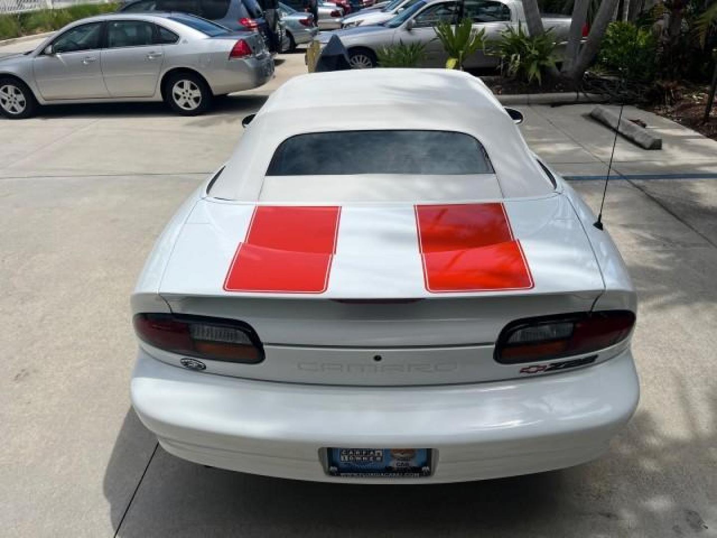 1997 Arctic White /Arctic White Chevrolet Camaro 1 FL Z28 CONV LOW MILES 26,311 (2G1FP32P1V2) with an 5.7L SFI V8 Engine engine, Automatic transmission, located at 4701 North Dixie Hwy, Pompano Beach, FL, 33064, (954) 422-2889, 26.240938, -80.123474 - OUR WEBPAGE FLORIDACARS1.COM HAS OVER 100 PHOTOS AND FREE CARFAX LINK 1997 CHEVROLET CAMARO Z28 ROAD READY 5.7L V8 VIN: 2G1FP32P1V2111351 Z28 NO ACCIDENTS CONVERTIBLE NO RECALLS 27 MPG 5.7L V8 F OHV 16V VERY CLEAN POWER CONVERTIBLE TOP GASOLINE LOW MILES 26,311 REAR WHEEL DRIVE 1 OWNER FLORIDA POWER - Photo#92