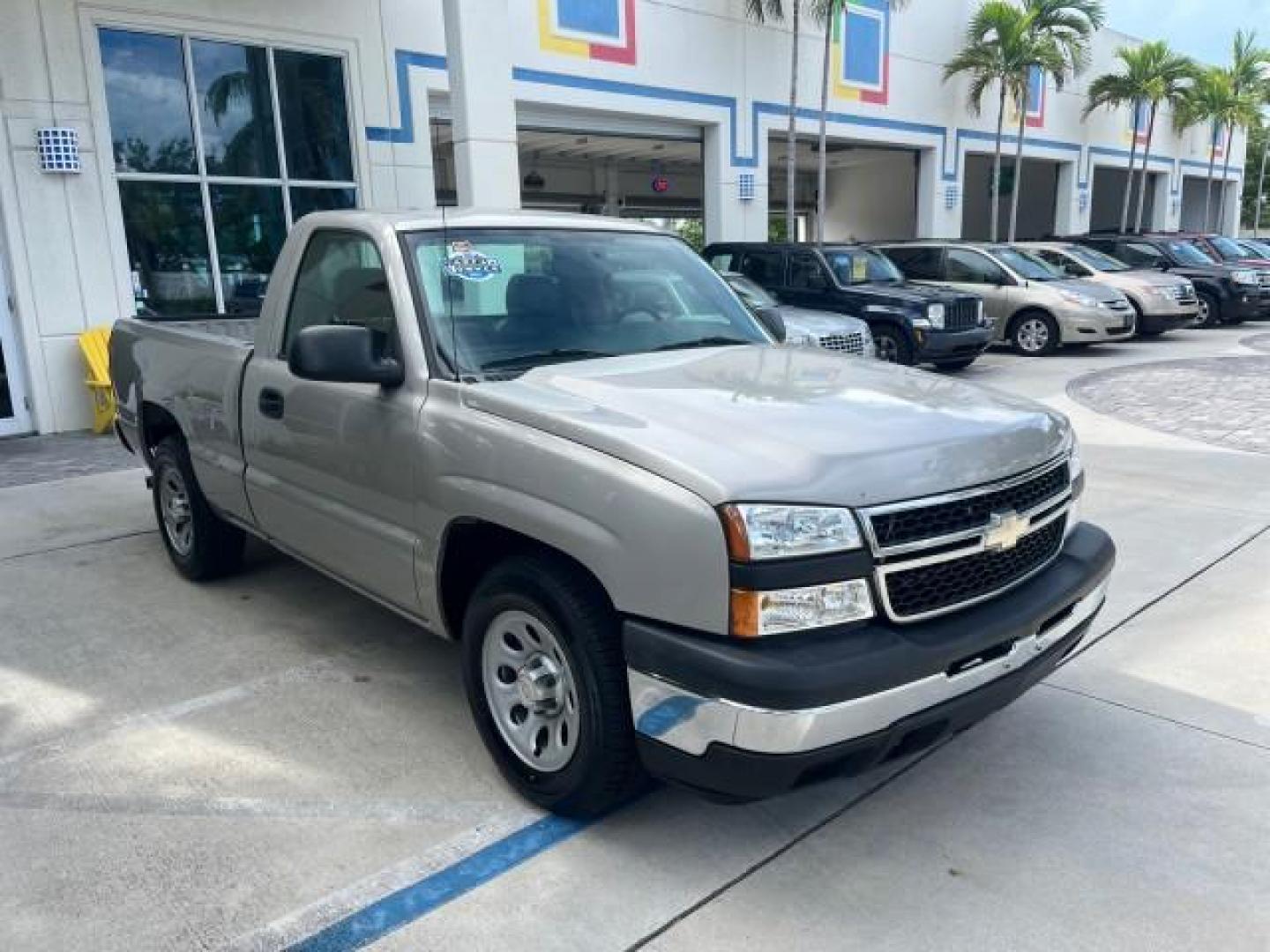 2007 Graystone Metallic /Medium Gray Chevrolet Silverado 1500 Classic Work Truck LOW MILES 88,529 (1GCEC14X67Z) with an 4.3L Vortec 1000 V6 MFI Engine engine, Automatic transmission, located at 4701 North Dixie Hwy, Pompano Beach, FL, 33064, (954) 422-2889, 26.240938, -80.123474 - OUR WEBPAGE FLORIDACARS1.COM HAS OVER 100 PHOTOS AND FREE CARFAX LINK 2007 CHEVROLET SILVERADO 1500 CLASSIC WORK TRUCK WORK READY 4.3L V6 VIN: 1GCEC14X67Z197997 NO ACCIDENTS PICKUP NO RECALLS 4.3L V6 F 1 OWNER GASOLINE LOW MILES 88,529 REAR WHEEL DRIVE 6.6 FT BED Anti-Theft System Electronic Braking - Photo#85