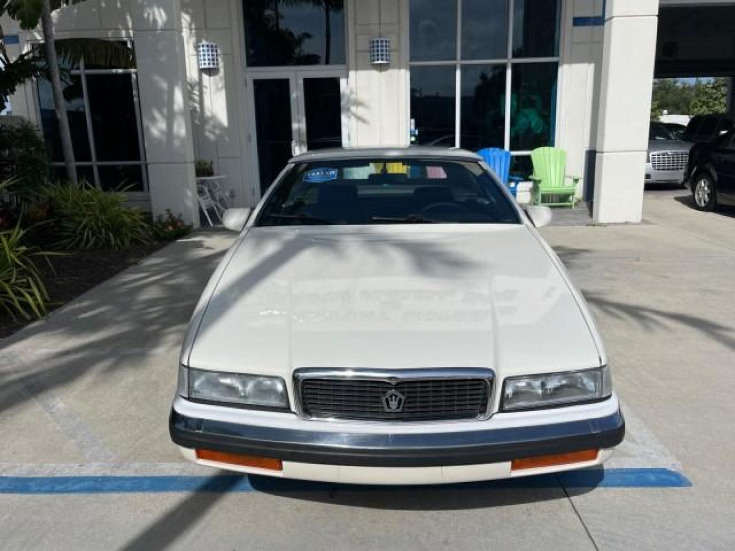 1991 WHITE /BLACK Chrysler TC HARD TOP LOW MILES 34,790 (ZC2FS1203MB) with an 3.0L V6 Cylinder Engine engine, Automatic transmission, located at 4701 North Dixie Hwy, Pompano Beach, FL, 33064, (954) 422-2889, 26.240938, -80.123474 - OUR WEBPAGE FLORIDACARS1.COM HAS OVER 100 PHOTOS AND FREE CARFAX LINK 1991 CHRYSLER TC ROAD READY 3.0L V6 VIN: ZC2FS1203MB207381 NO ACCIDENTS CONVERTIBLE NO RECALLS 3.0L V6 F FLORIDA OWNER GASOLINE POWER MIRRORS LOW MILES 34,790 FRONT WHEEL DRIVE CONVERTIBLE SOFT TOP / HARD TOP POWER LEATHER SEATS A - Photo#61