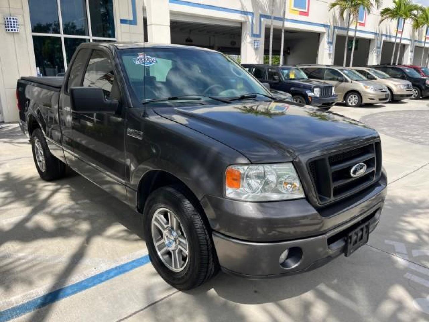 2008 Dark Shadow Grey Metallic /Flint Ford F-150 1 FL STX LOW MILES 86,909 (1FTRF12W48K) with an 4.6L EFI V8 Engine engine, Automatic transmission, located at 4701 North Dixie Hwy, Pompano Beach, FL, 33064, (954) 422-2889, 26.240938, -80.123474 - OUR WEBPAGE FLORIDACARS1.COM HAS OVER 100 PHOTOS AND FREE CARFAX LINK 2008 FORD F-150 STX ROAD READY WORK READY VIN: 1FTRF12W48KD62331 NO ACCIDENTS 4.6L V8 PICKUP NO RECALLS 6.6 FT BED 4.6L V8 F SOHC LOW MILES 86,909 GASOLINE 1 OWNER FLORIDA REAR WHEEL DRIVE 15 SERVICE RECORDS 4X2 6.6' Bed Length An - Photo#70