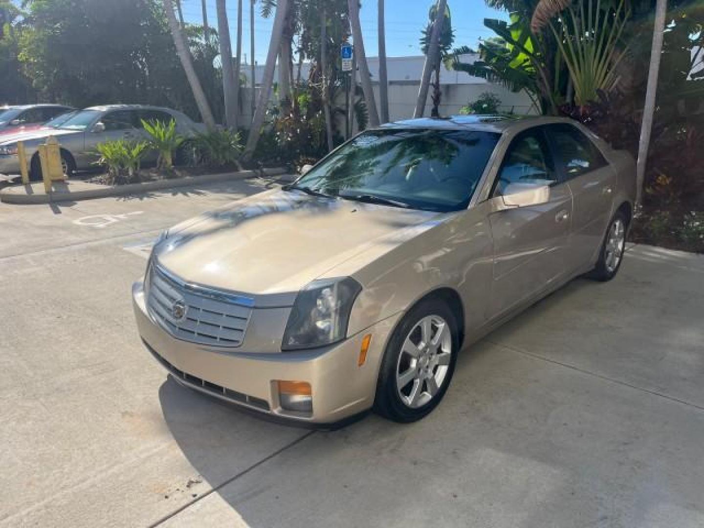 2006 Sand Storm /Ebony Cadillac CTS FL NAV LOW MILES 14,110 (1G6DP577560) with an 3.6L V6 VVT Engine engine, Automatic transmission, located at 4701 North Dixie Hwy, Pompano Beach, FL, 33064, (954) 422-2889, 26.240938, -80.123474 - OUR WEBPAGE FLORIDACARS1.COM HAS OVER 100 PHOTOS AND FREE CARFAX LINK 2006 CADILLAC CTS ROAD READY 3.6L V6 VIN: 1G6DP577560193089 NO ACCIDENTS SEDAN 4 DR NO RECALLS 27 MPG 3.6L V6 F DUAL AC FLORIDA OWNER GASOLINE POWER SUNROOF LOW MILES 14,110 REAR WHEEL DRIVE NAVIGATION POWER LEATHER SEATS Anti-The - Photo#3