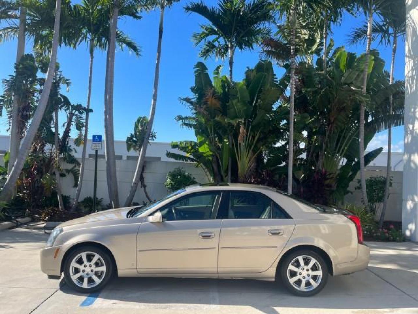 2006 Sand Storm /Ebony Cadillac CTS FL NAV LOW MILES 14,110 (1G6DP577560) with an 3.6L V6 VVT Engine engine, Automatic transmission, located at 4701 North Dixie Hwy, Pompano Beach, FL, 33064, (954) 422-2889, 26.240938, -80.123474 - OUR WEBPAGE FLORIDACARS1.COM HAS OVER 100 PHOTOS AND FREE CARFAX LINK 2006 CADILLAC CTS ROAD READY 3.6L V6 VIN: 1G6DP577560193089 NO ACCIDENTS SEDAN 4 DR NO RECALLS 27 MPG 3.6L V6 F DUAL AC FLORIDA OWNER GASOLINE POWER SUNROOF LOW MILES 14,110 REAR WHEEL DRIVE NAVIGATION POWER LEATHER SEATS Anti-The - Photo#4