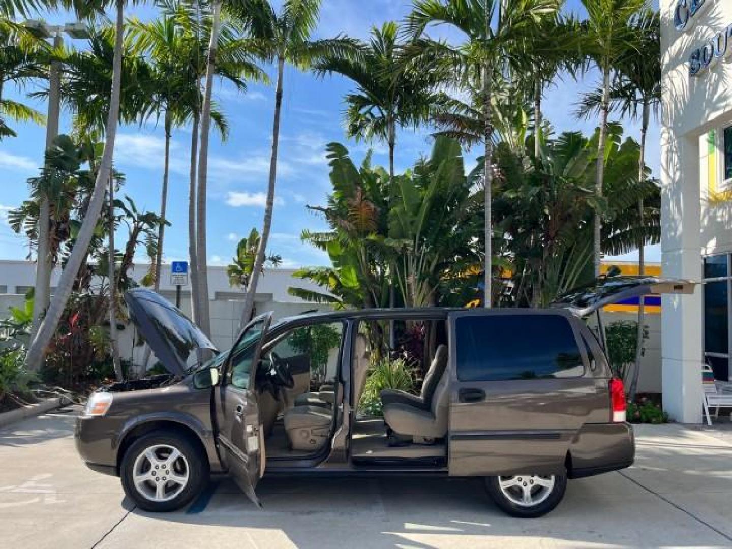 2008 Desert Brown Metallic /Cashmere Chevrolet Uplander VAN LS LOW MILES 47,919 (1GNDV23168D) with an 3.9L V6 SFI Engine engine, Automatic transmission, located at 4701 North Dixie Hwy, Pompano Beach, FL, 33064, (954) 422-2889, 26.240938, -80.123474 - OUR WEBPAGE FLORIDACARS1.COM HAS OVER 100 PHOTOS AND FREE CARFAX LINK 2008 CHEVROLET UPLANDER LS ROAD READY 3.9L V6 VIN: 1GNDV23168D130721 NO ACCIDENTS VAN NO RECALLS 25 MPG 3.9L V6 F LOW MILES 47,919 GASOLINE 3 ROW SEATS FRONT WHEEL DRIVE POWER SEATS/MIRRORS 12 SERVICE RECORDS Anti-Theft System Con - Photo#8