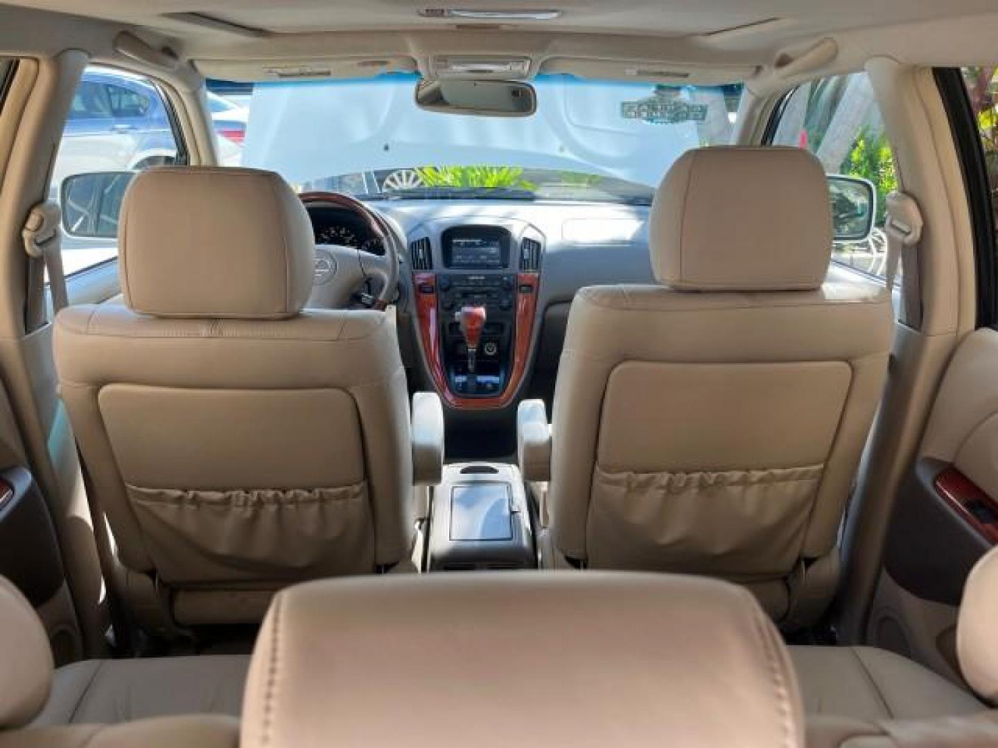 2002 White Gold Crystal /Ivory Lexus RX 300 1 FL LOW MILES 60,785 (JTJHF10U620) with an 3.0L Aluminum 24-Valve V6 Engine engine, Automatic transmission, located at 4701 North Dixie Hwy, Pompano Beach, FL, 33064, (954) 422-2889, 26.240938, -80.123474 - OUR WEBPAGE FLORIDACARS1.COM HAS OVER 100 PHOTOS AND FREE CARFAX LINK 2002 LEXUS RX 300 ROAD READY 3.OL V6 VIN: JTJHF10U620245623 NO RECALLS SUNROOF 4 DOOR WAGON/SPORT UTILITY ALL WHEEL DRIVE 3.0L V6 F 24V POWER LEATHER SEATS GASOLINE 1 OWNER FLORIDA ALL WHEEL DRIVE NEW $44,382 LOW MILES 60,785 AWD - Photo#76